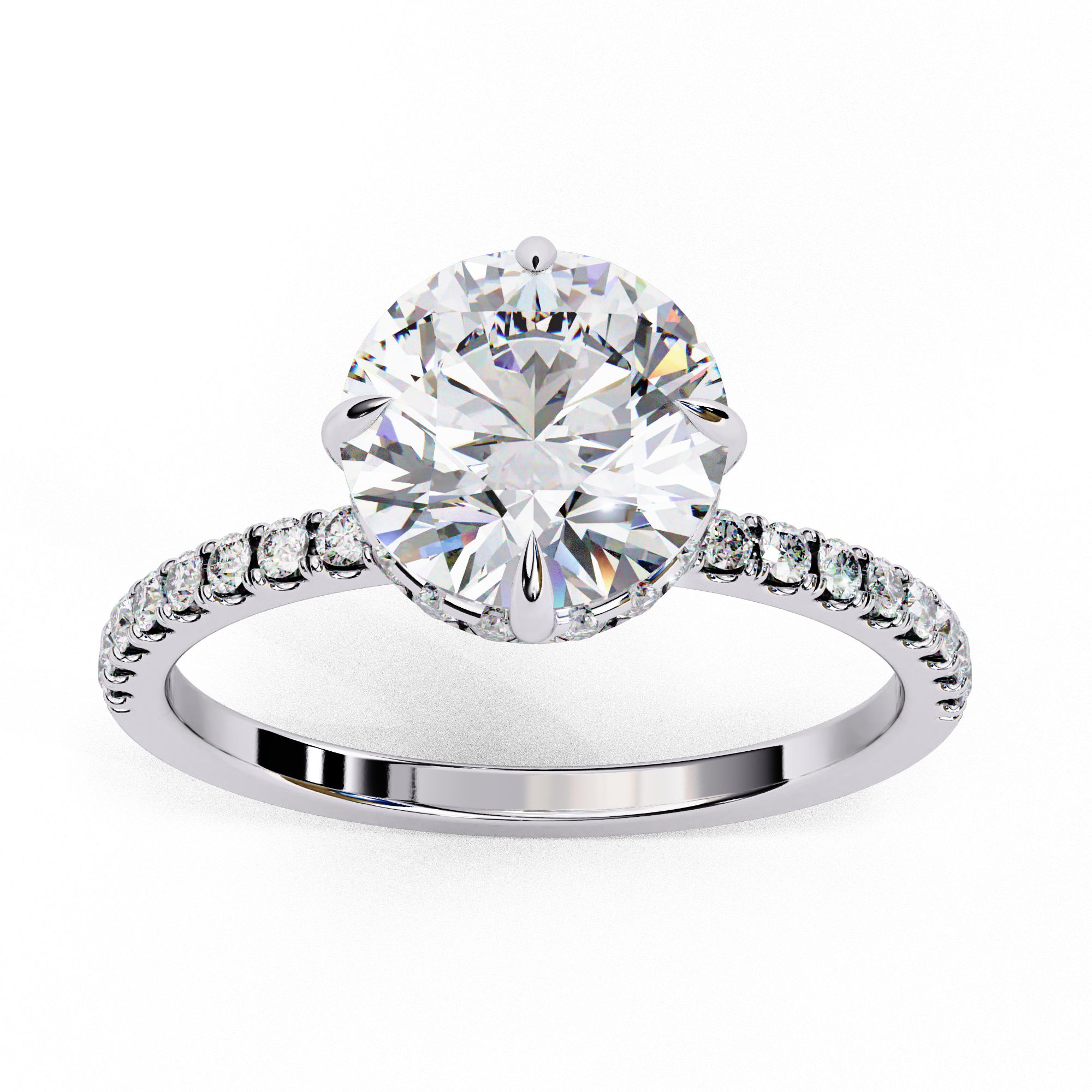 Beatrice Diamond Solitaire Ring