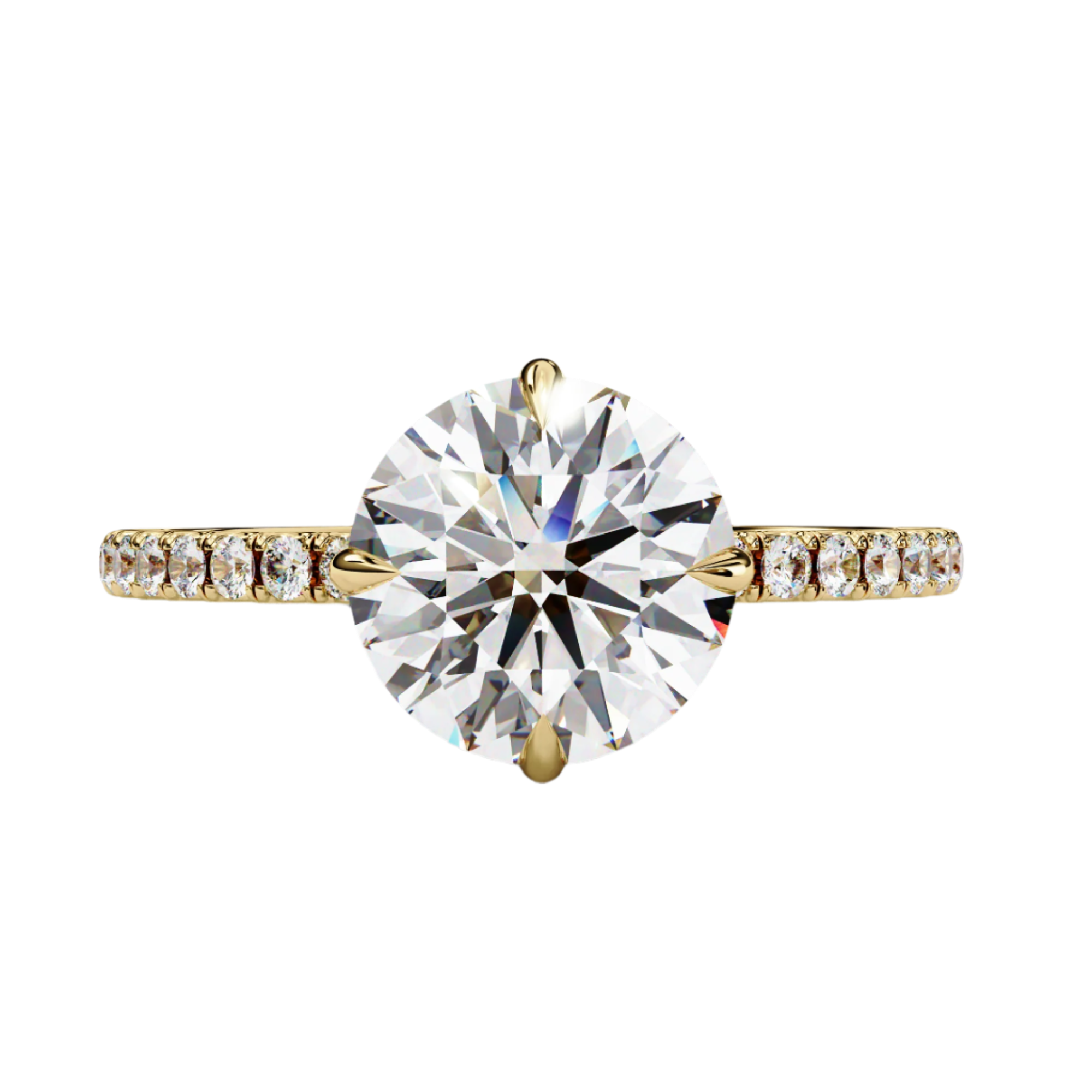 Beatrice Diamond Solitaire Ring