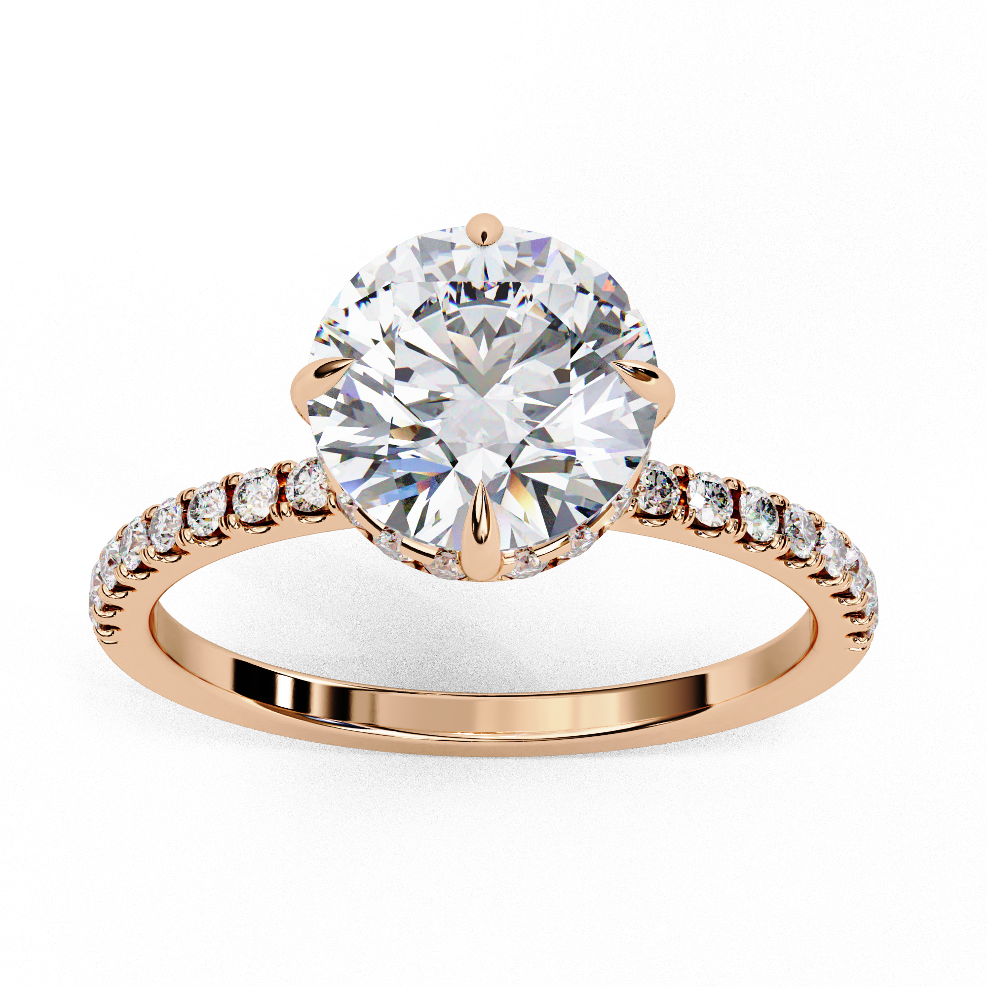 Beatrice Diamond Solitaire Ring