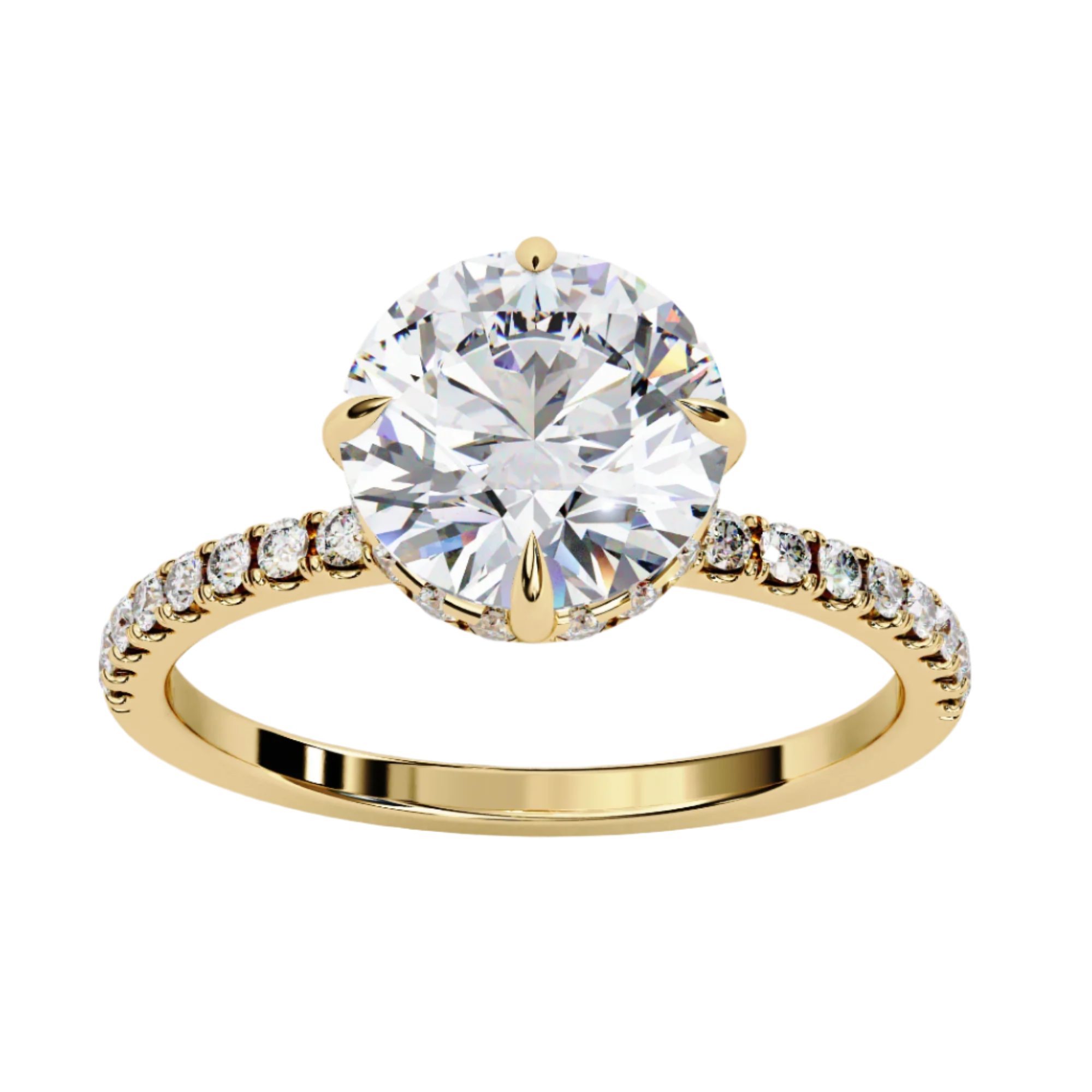 Beatrice Diamond Solitaire Ring
