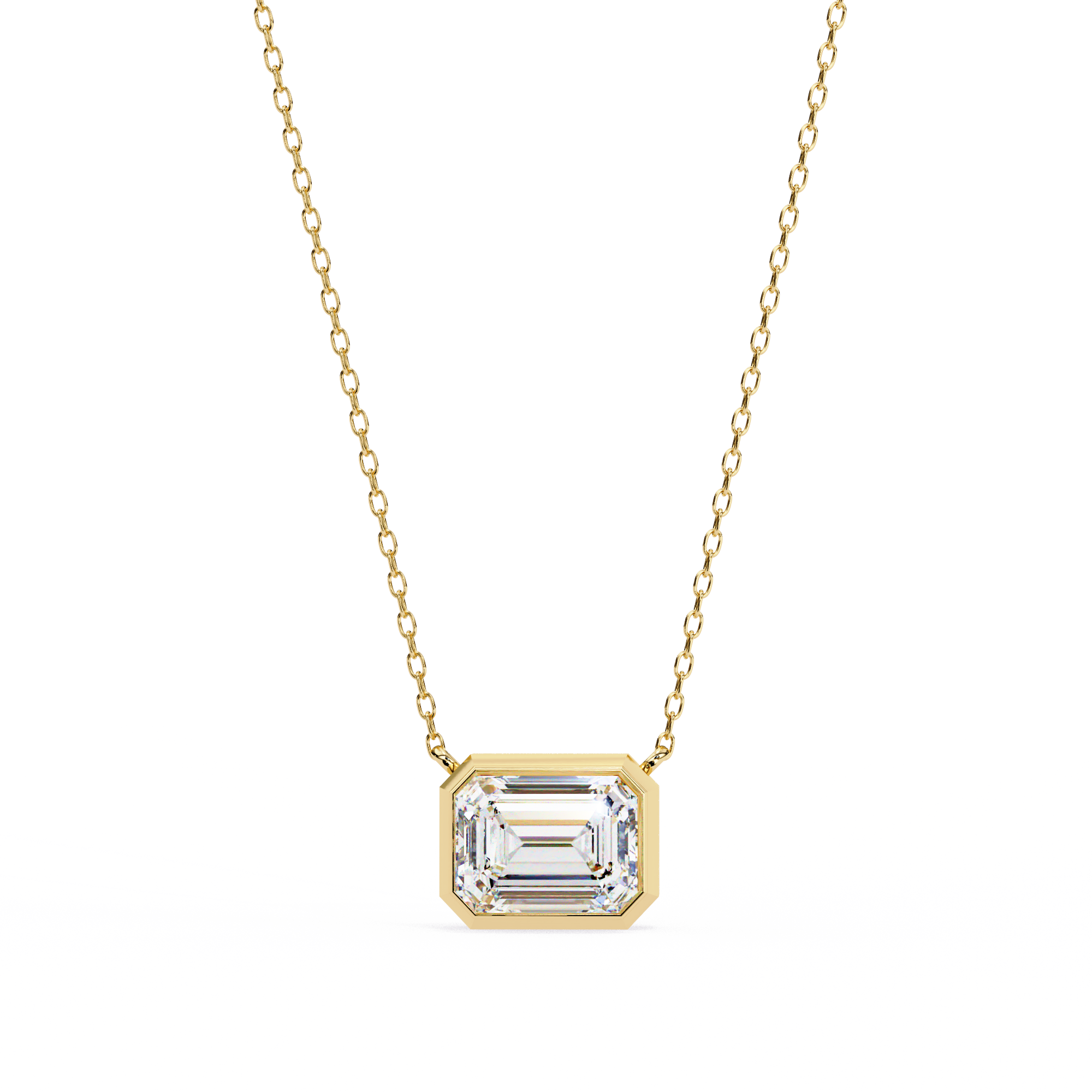 Celia Diamond Solitaire Pendant