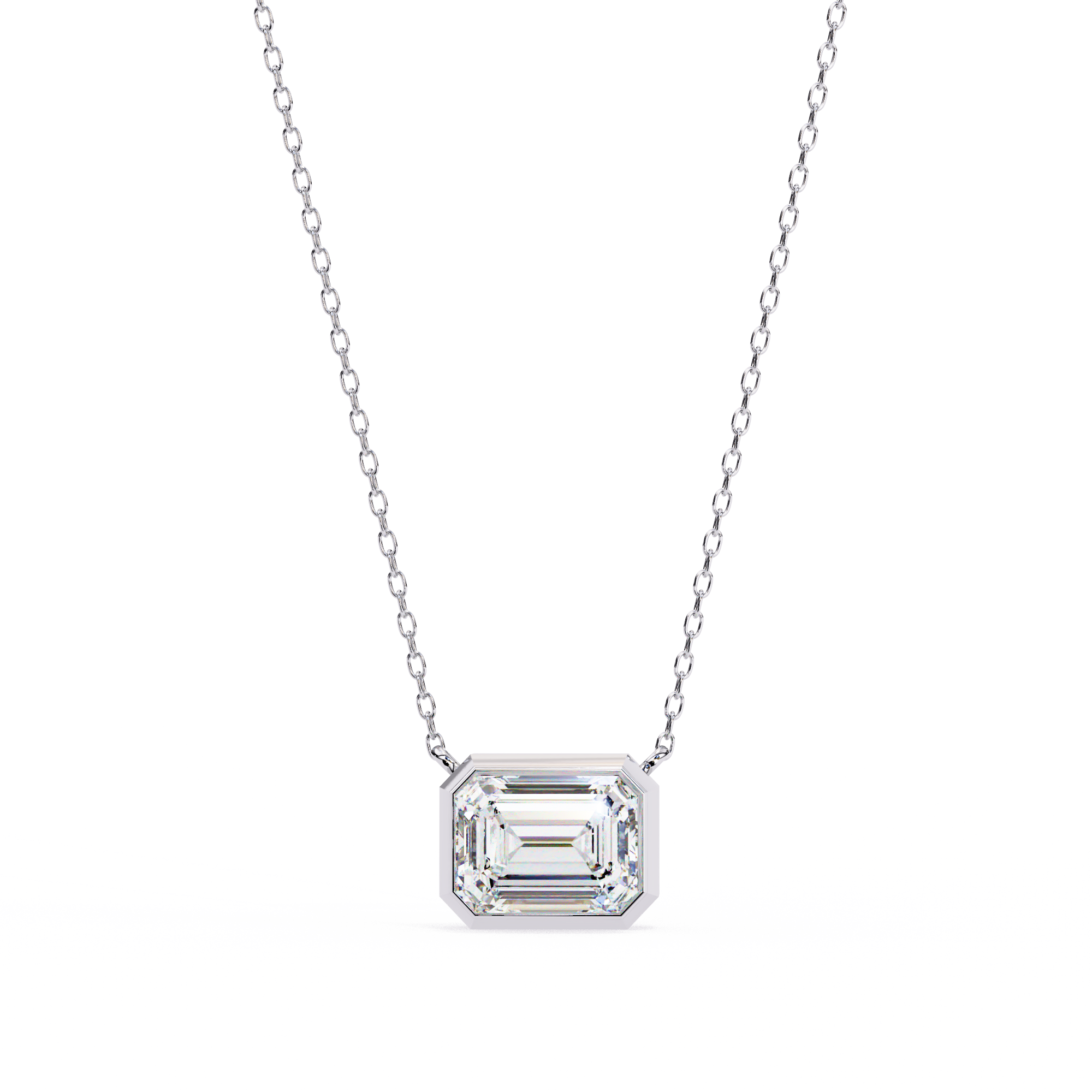 Celia Diamond Solitaire Pendant