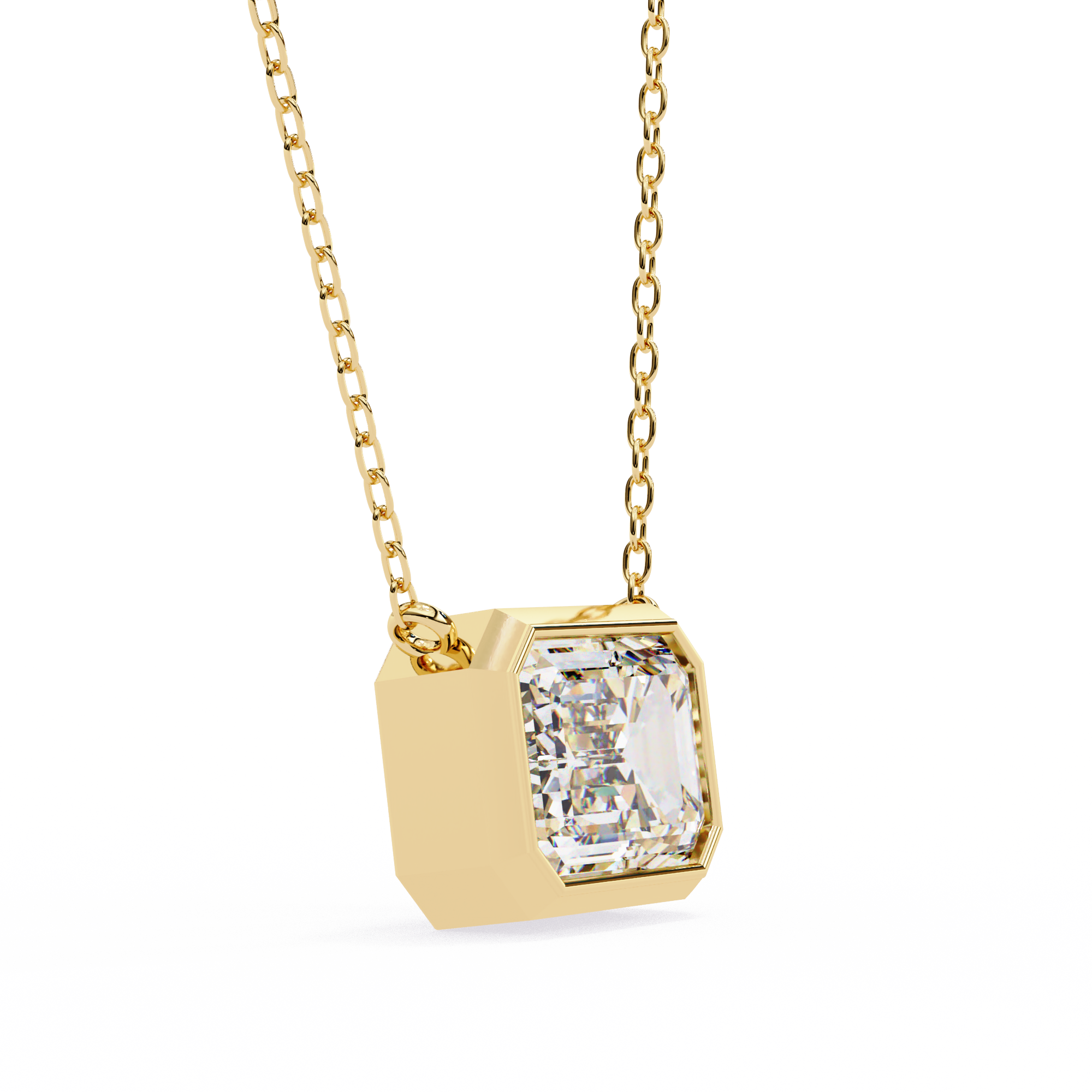 Celia Diamond Solitaire Pendant