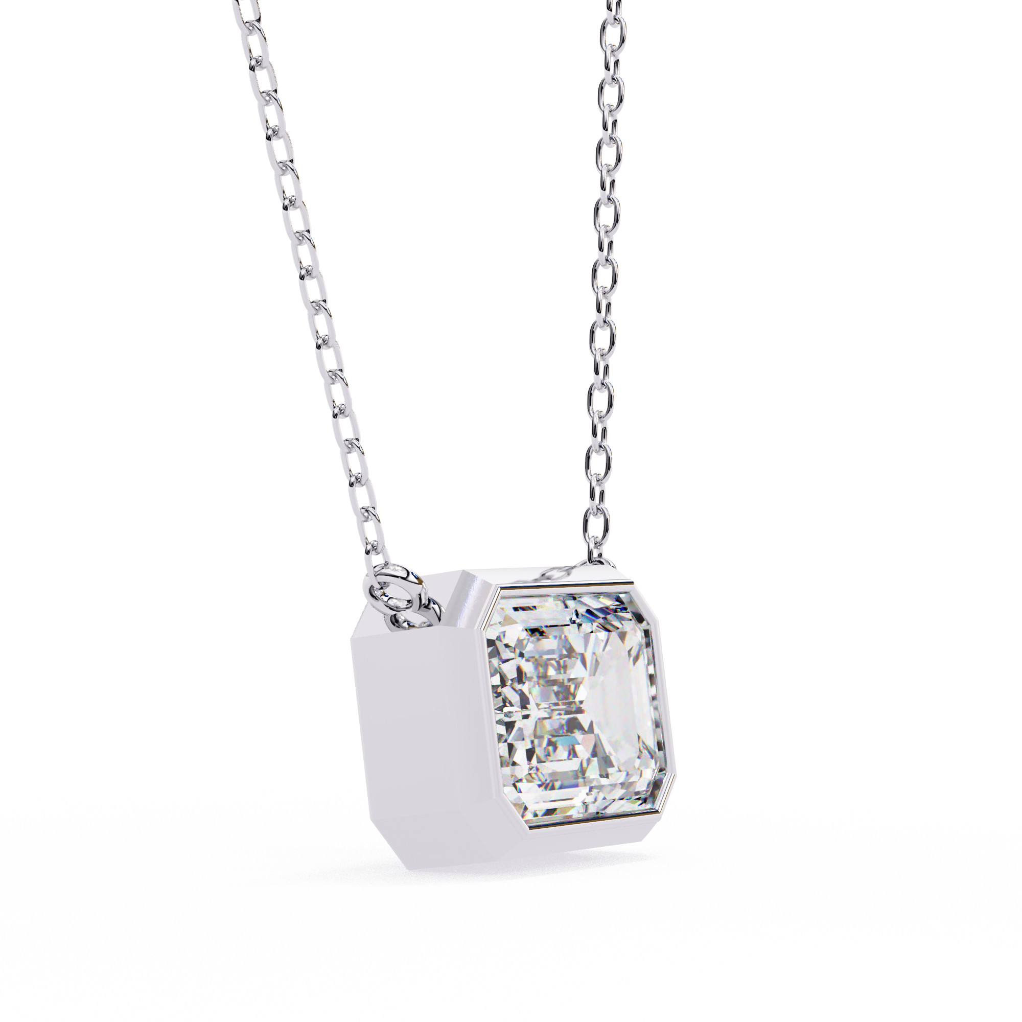 Celia Diamond Solitaire Pendant