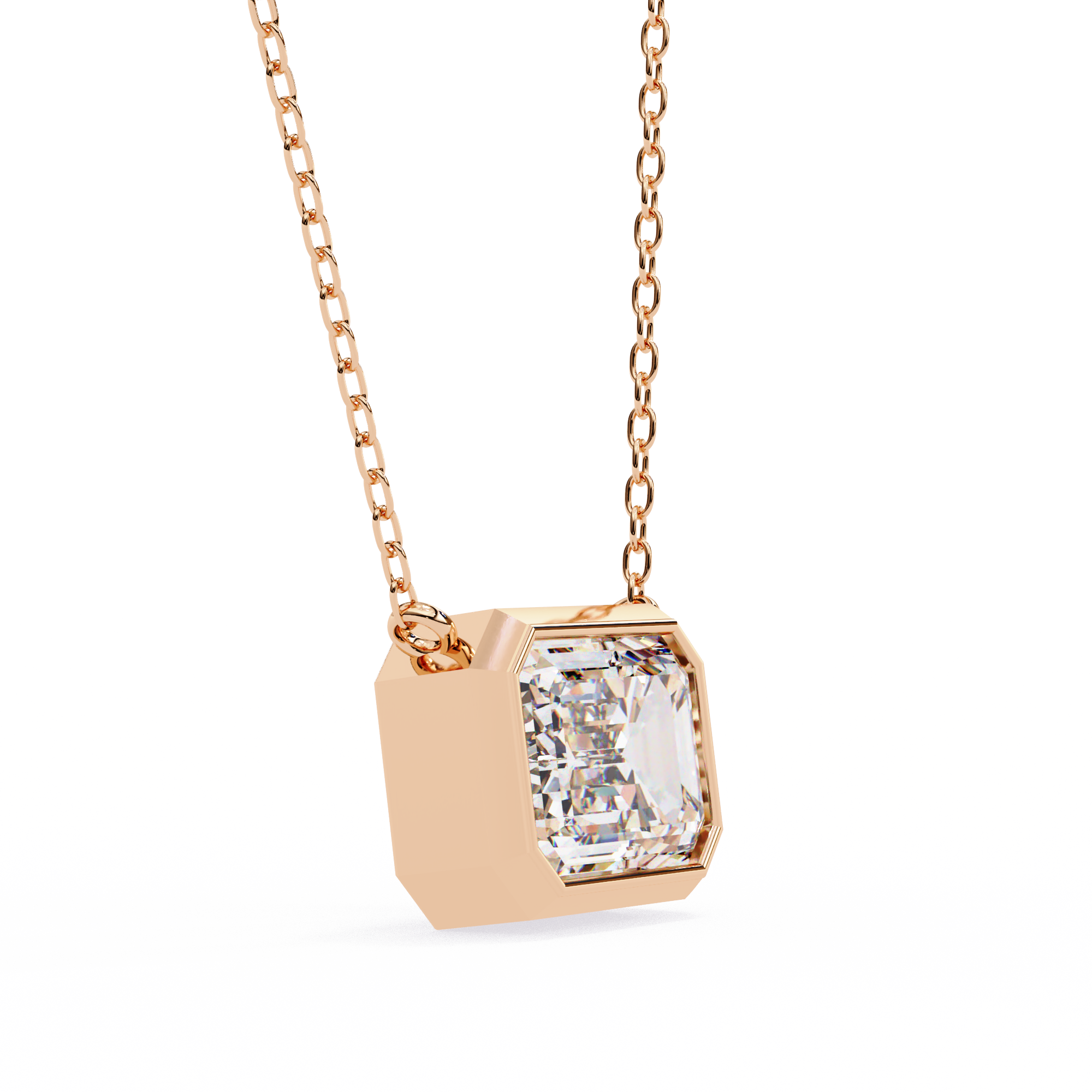 Celia Diamond Solitaire Pendant