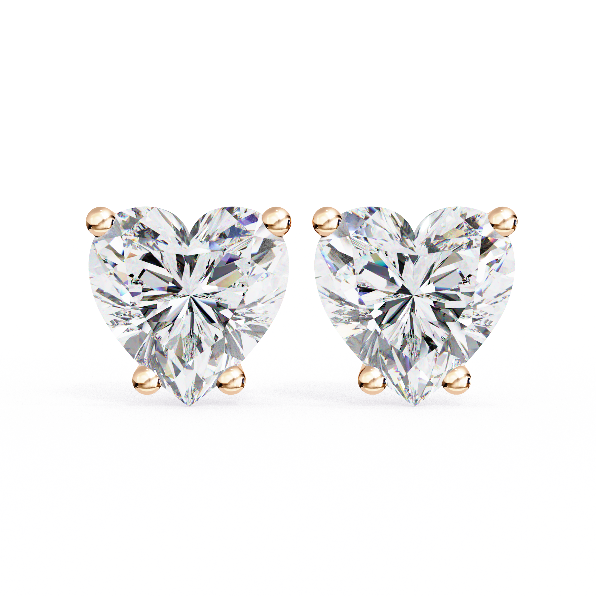Vega Diamond Solitaire Earrings