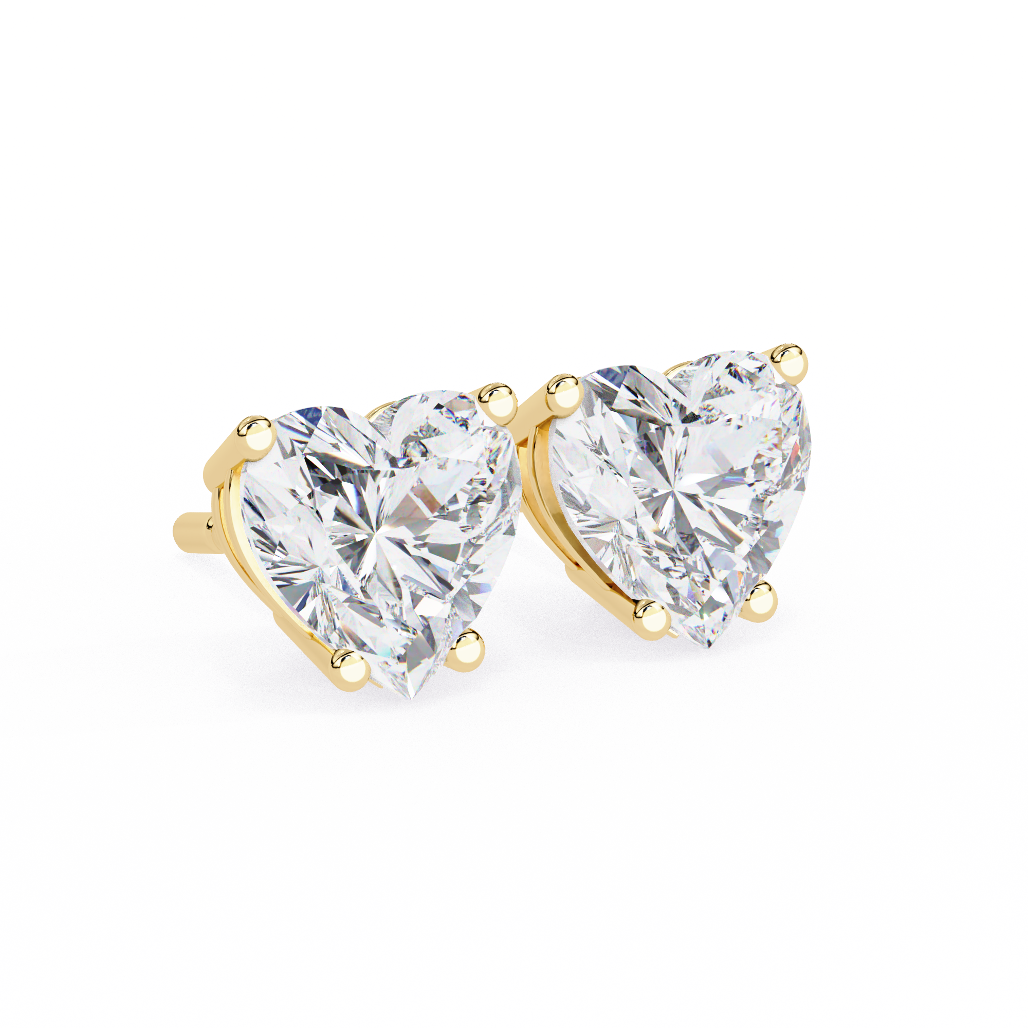 Vega Diamond Solitaire Earrings