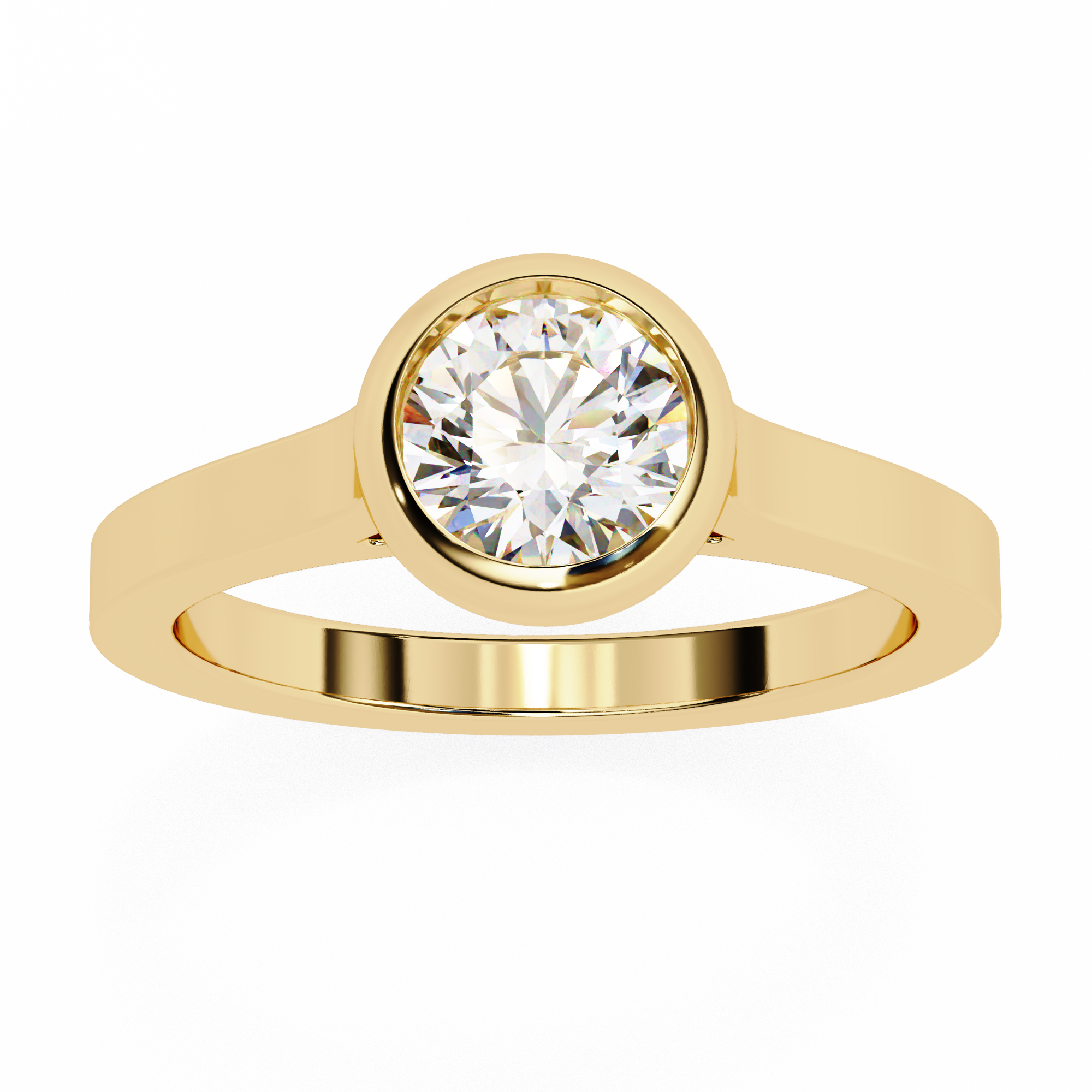 Henrietta Diamond Solitaire Ring