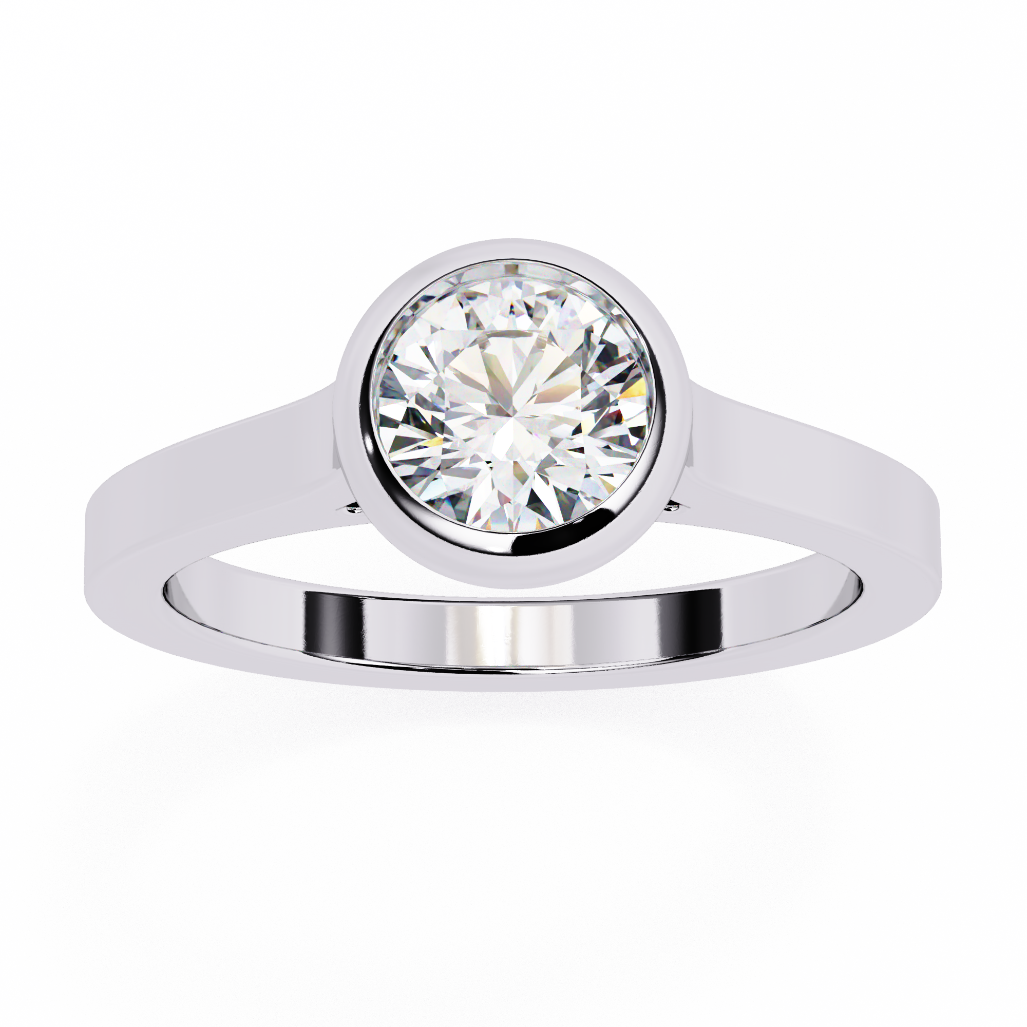 Henrietta Diamond Solitaire Ring