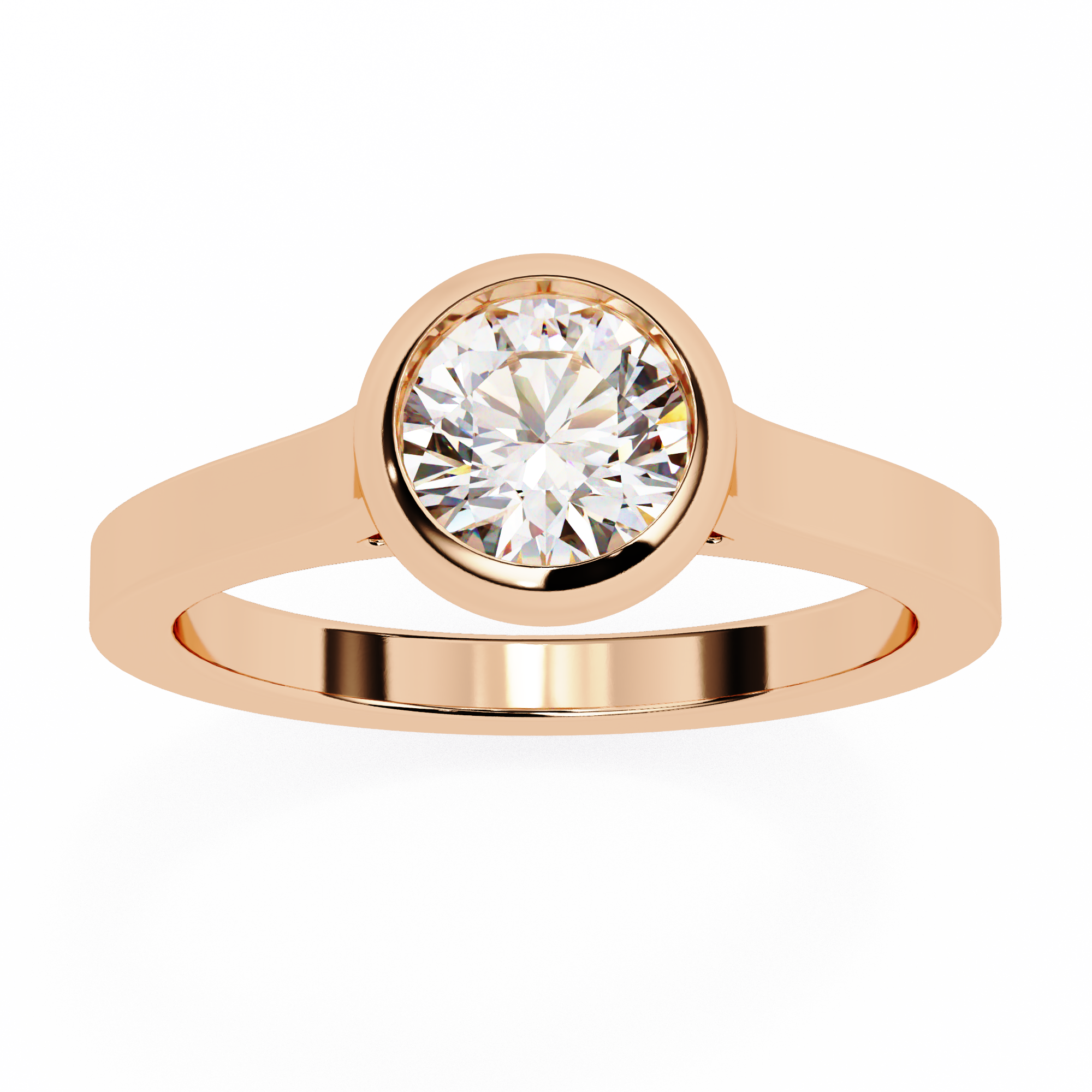 Henrietta Diamond Solitaire Ring