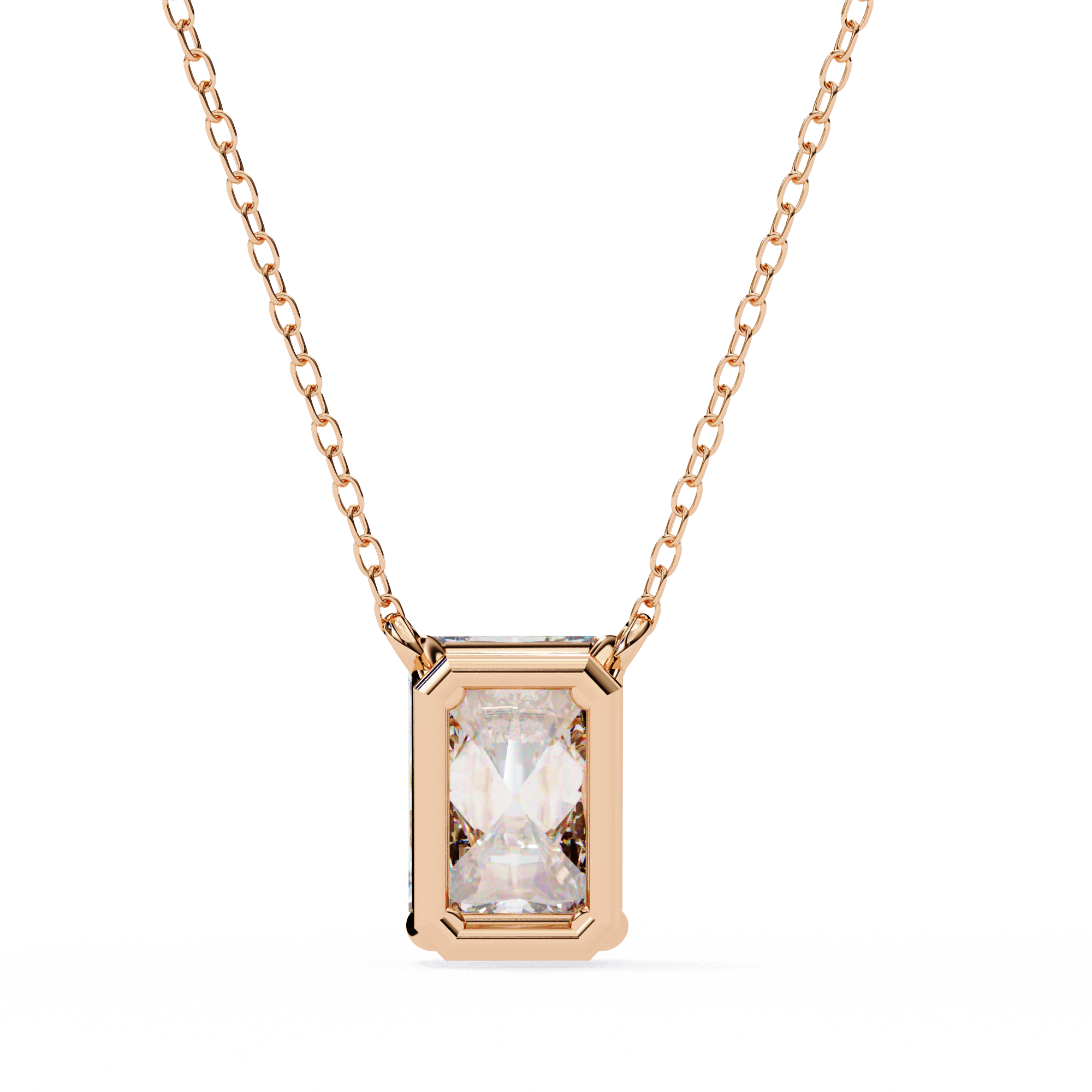 Aramis Diamond Solitaire Pendant