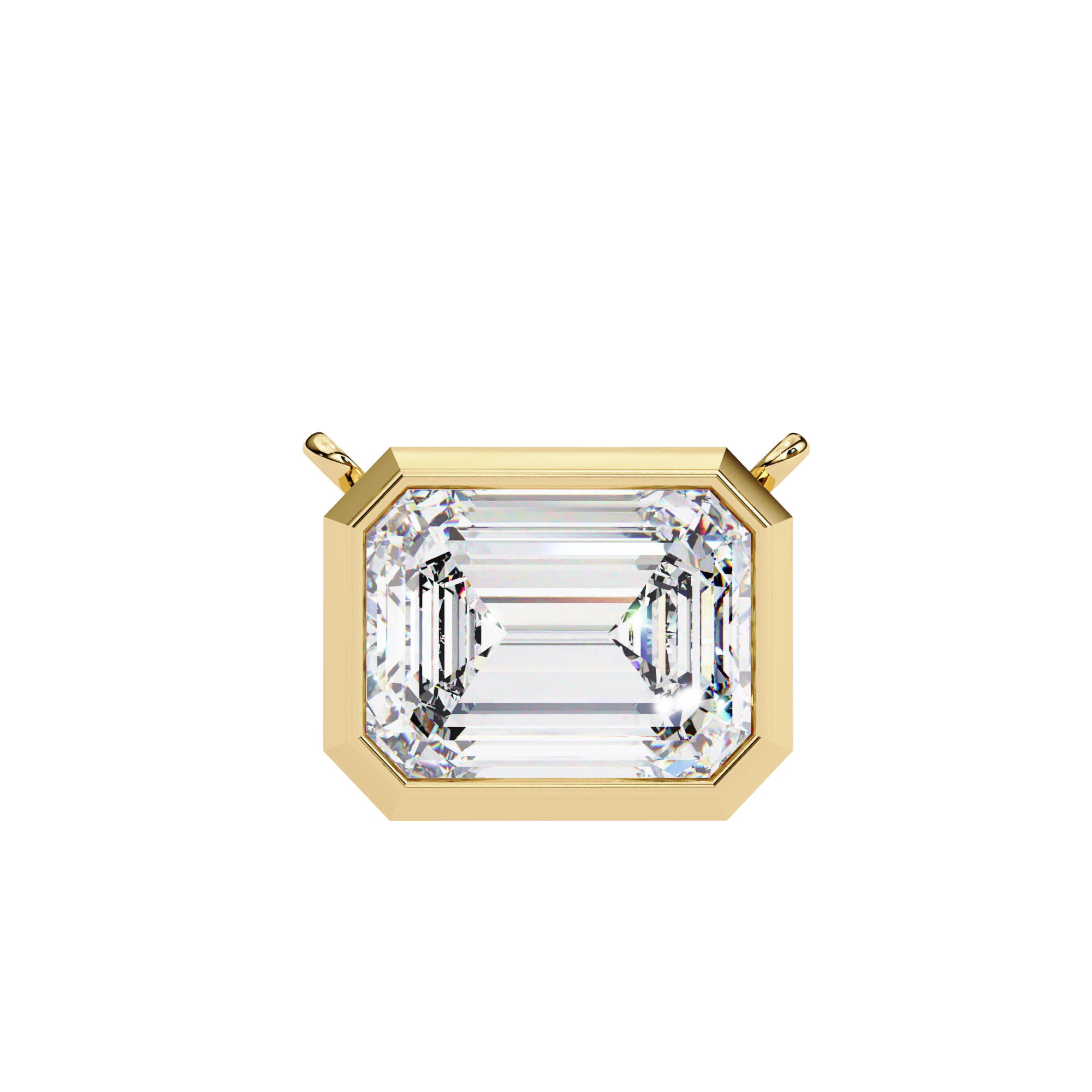 Celia Diamond Solitaire Pendant