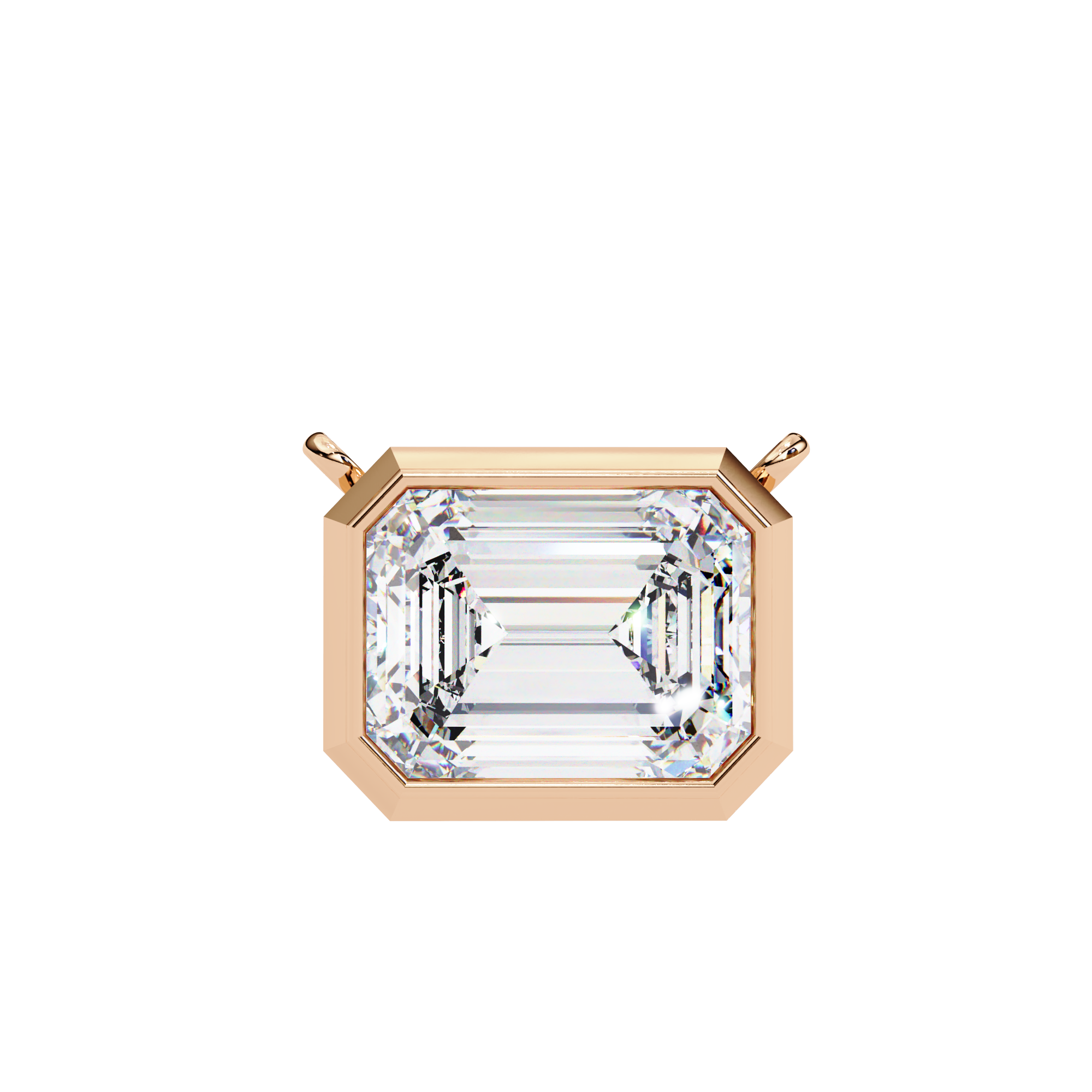 Celia Diamond Solitaire Pendant