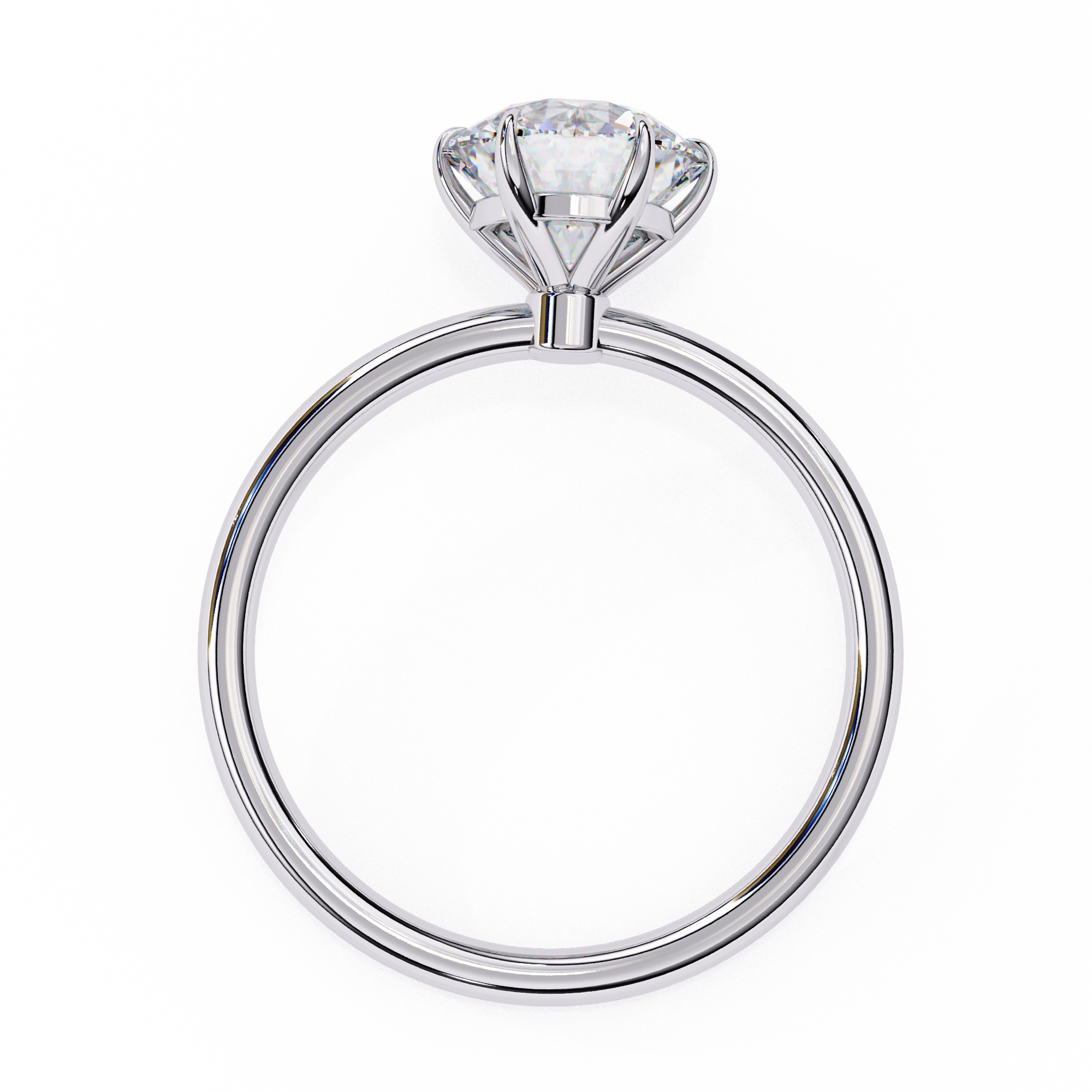 Coretta Diamond Solitaire Ring