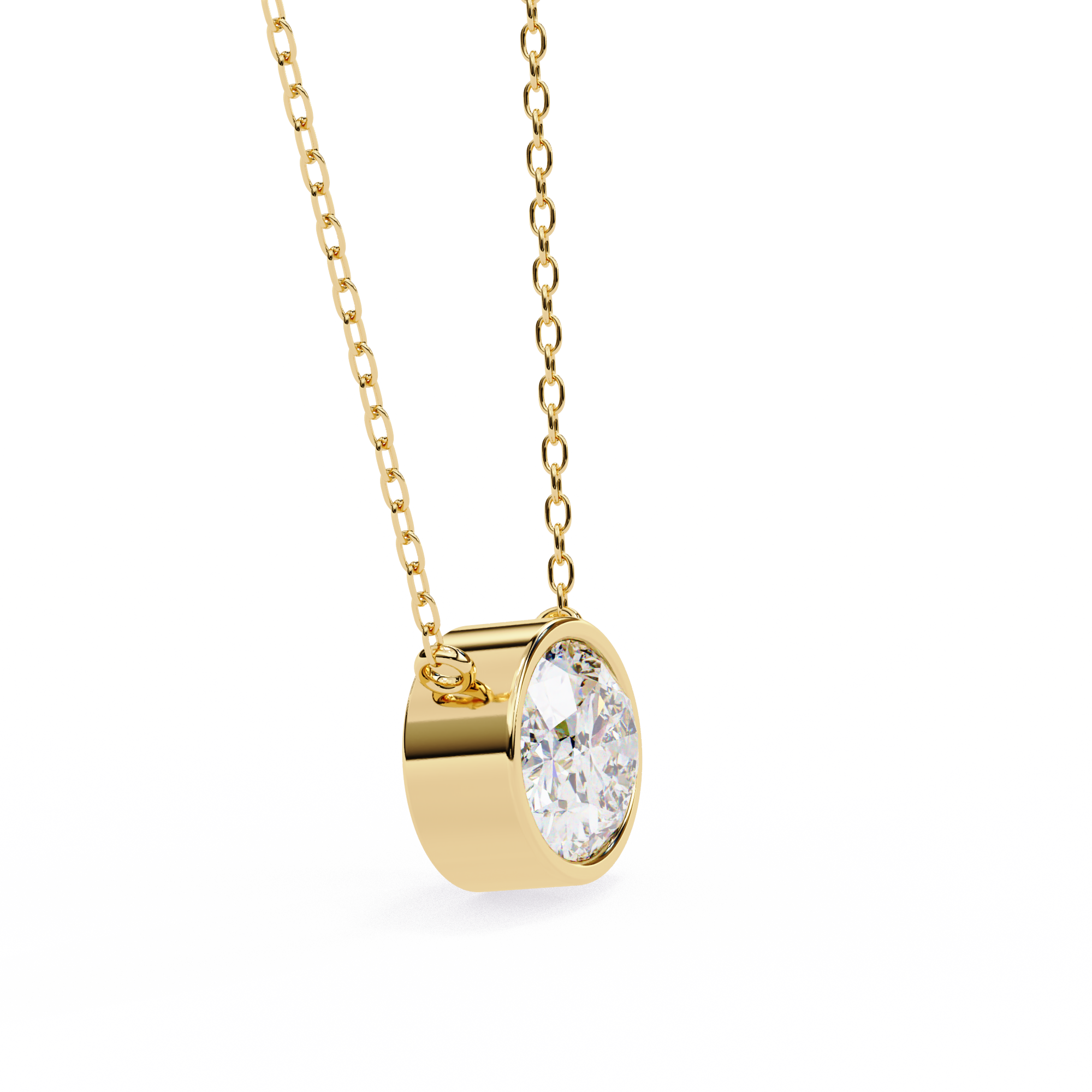 Gloria Diamond Solitaire Pendant