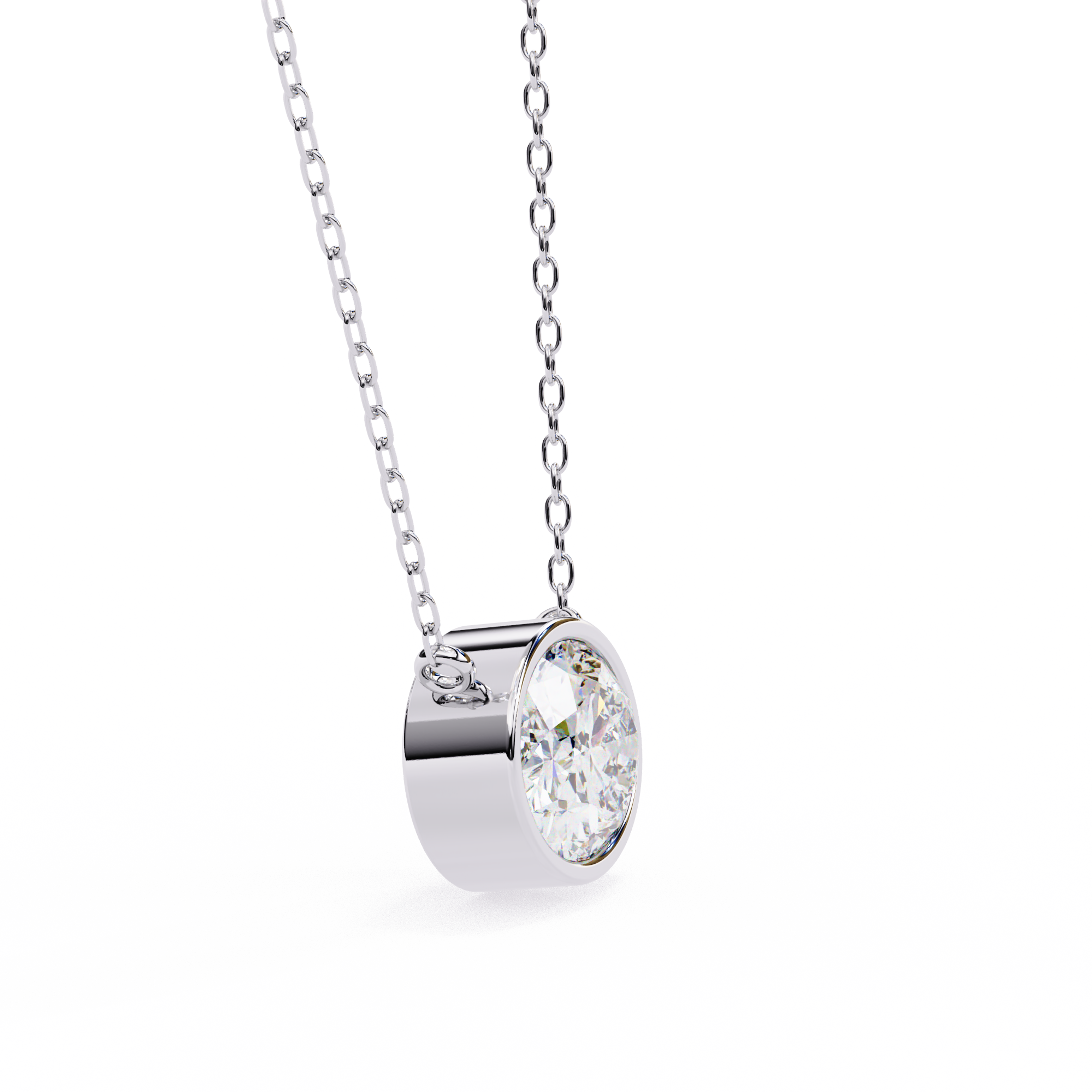 Gloria Diamond Solitaire Pendant