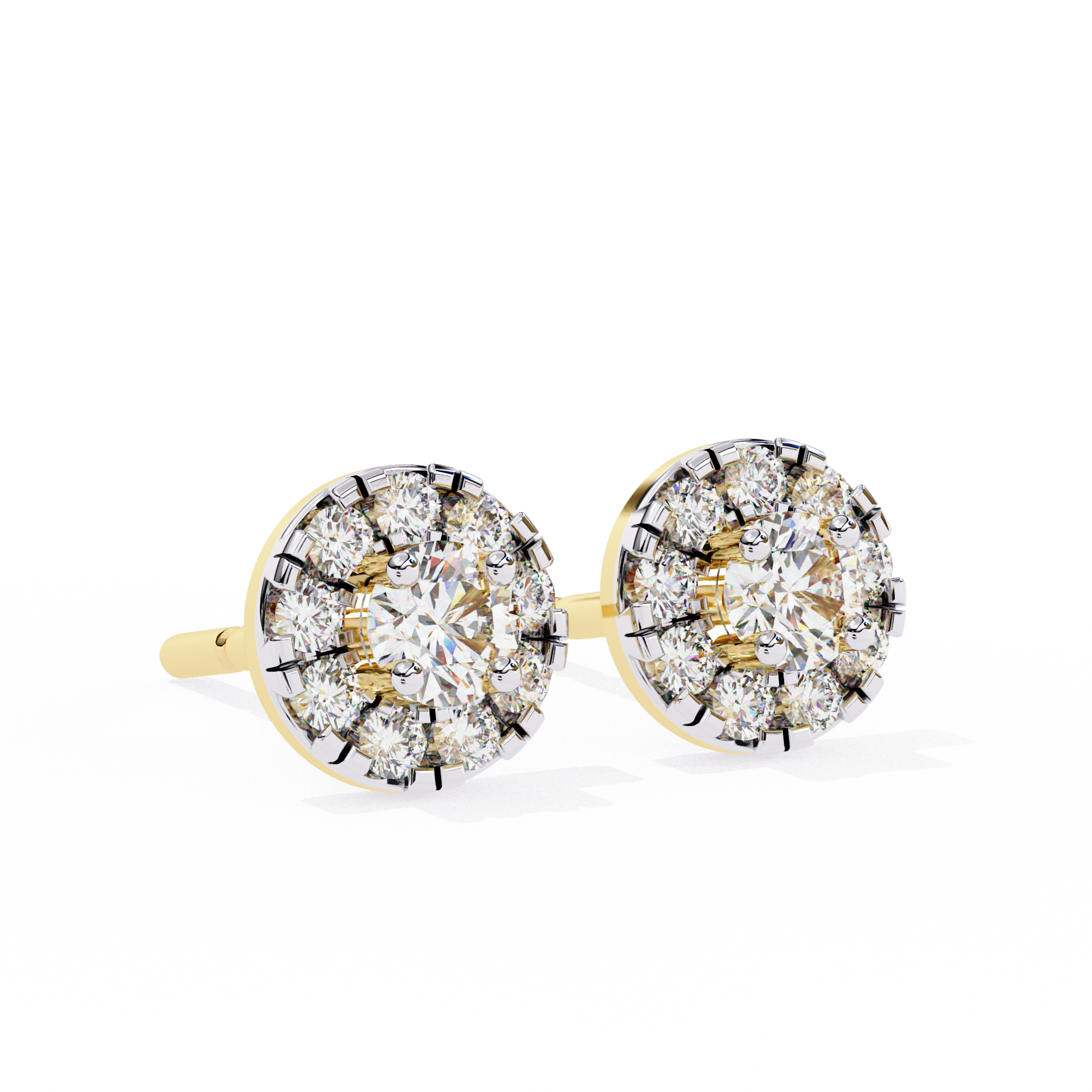 Odessey Diamond Solitaire Earrings