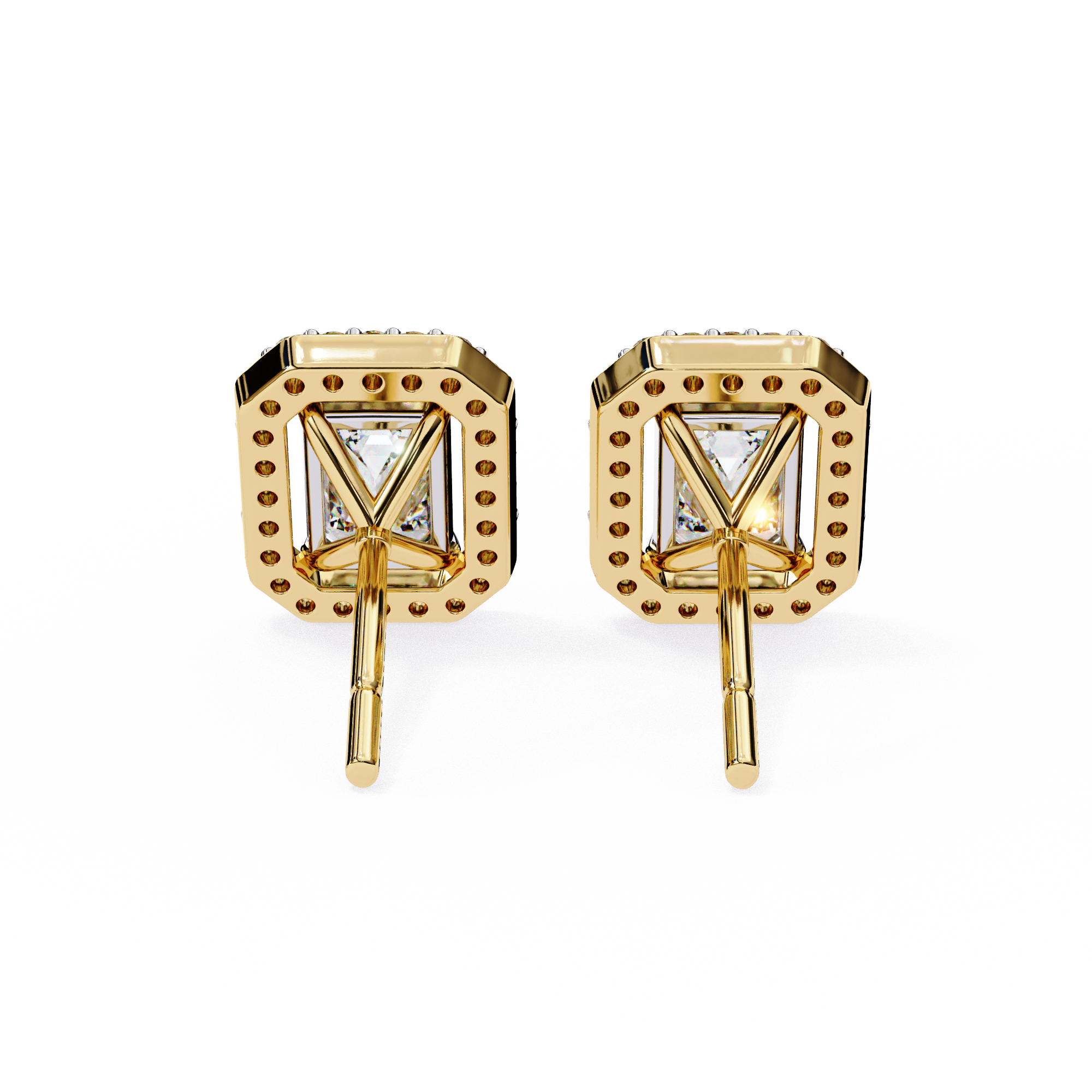 Cara Diamond Solitaire Earrings
