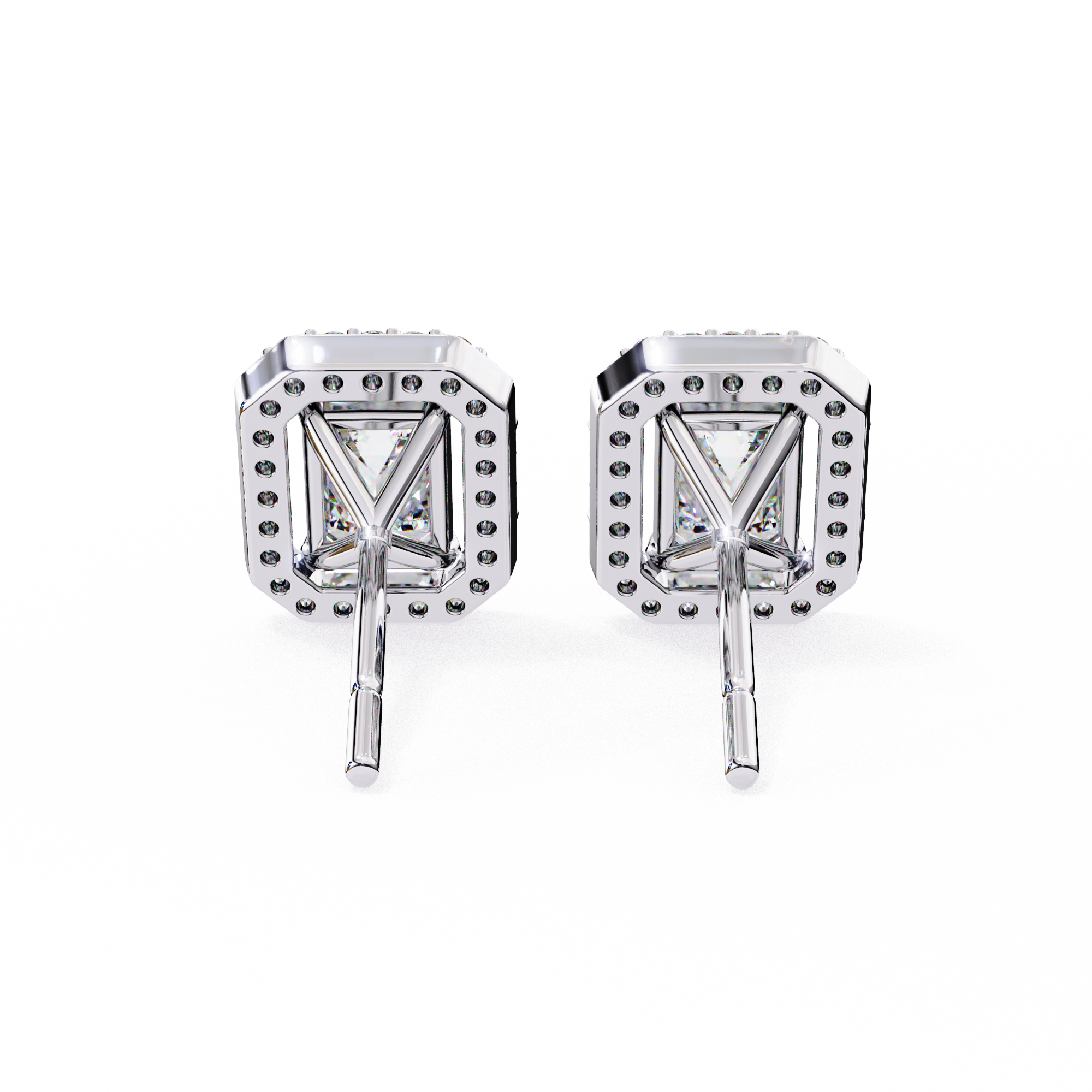 Cara Diamond Solitaire Earrings