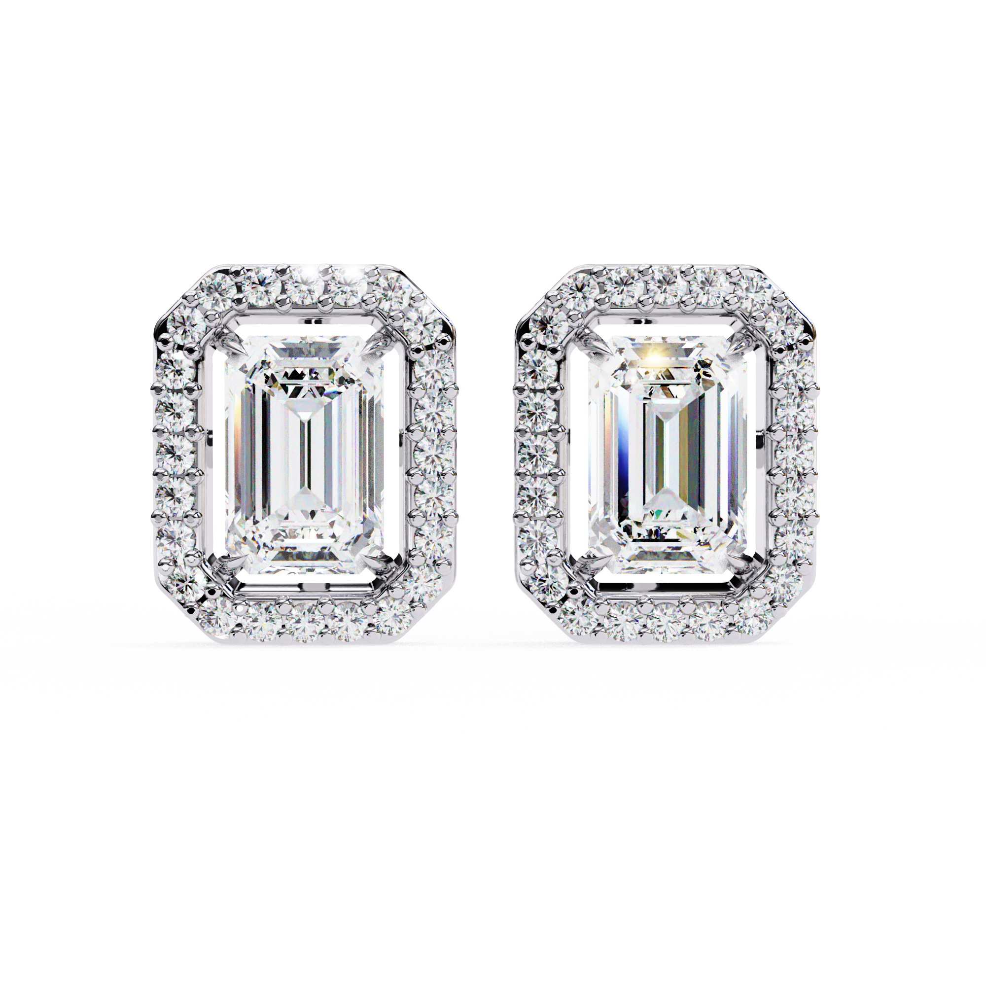 Cara Diamond Solitaire Earrings