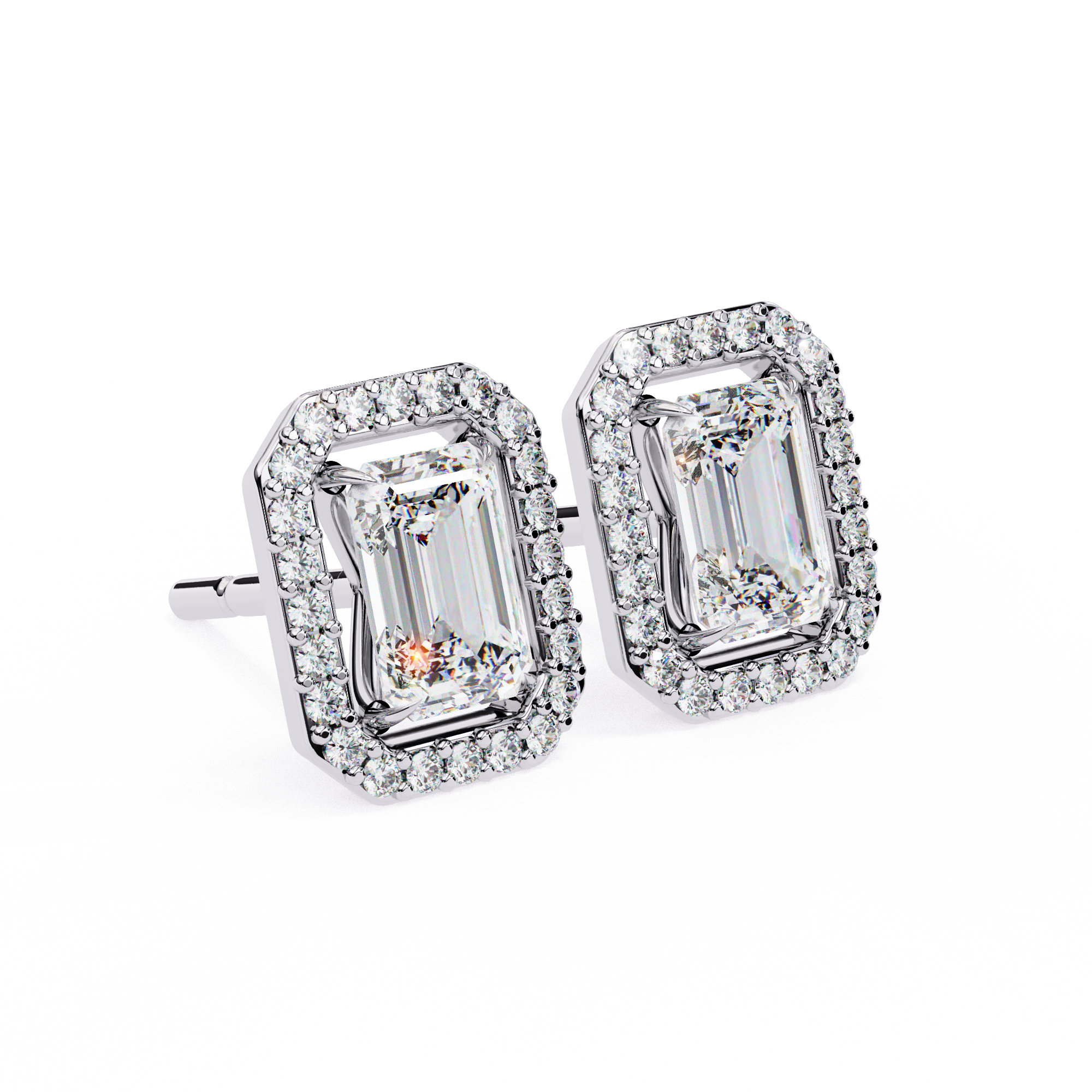 Cara Diamond Solitaire Earrings