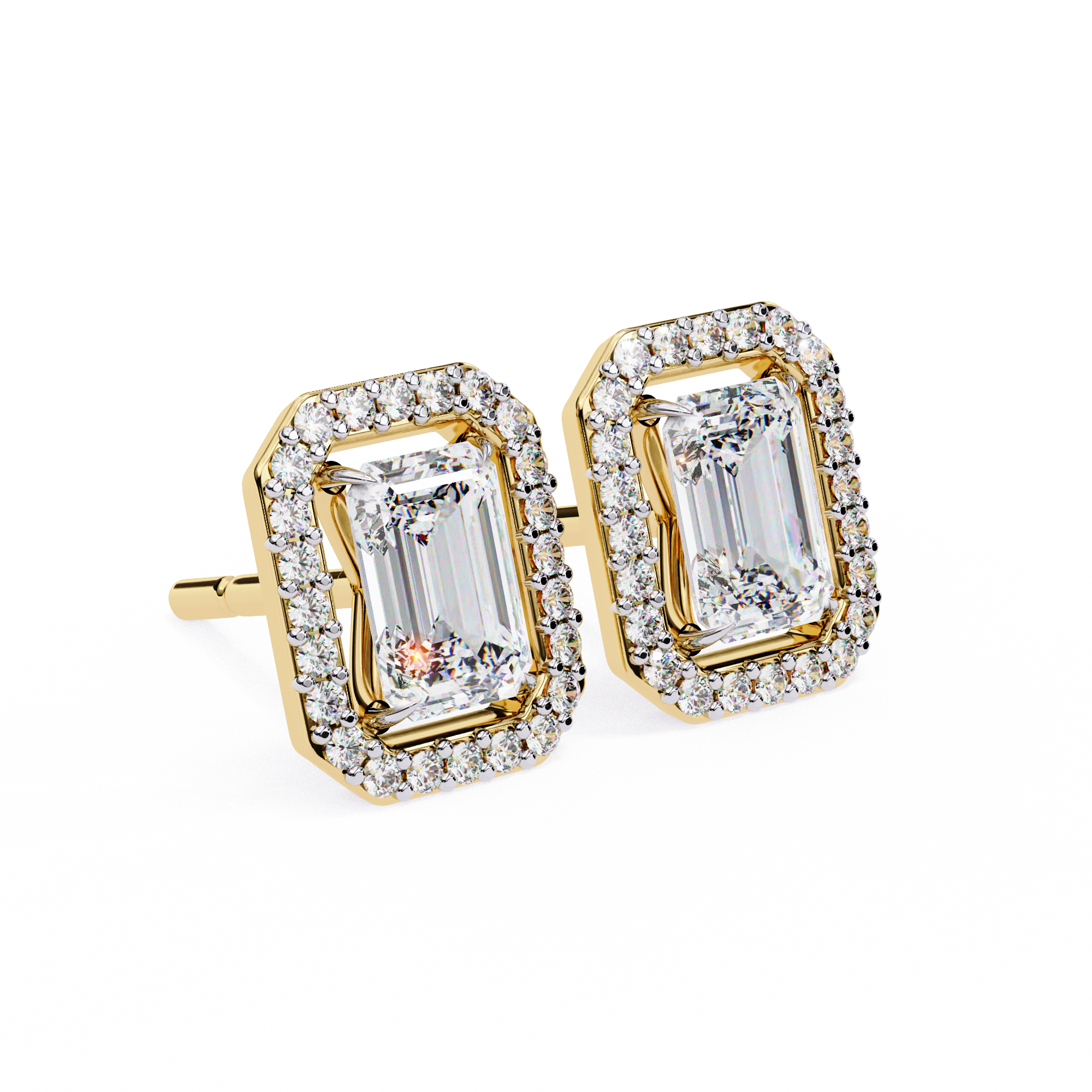 Cara Diamond Solitaire Earrings