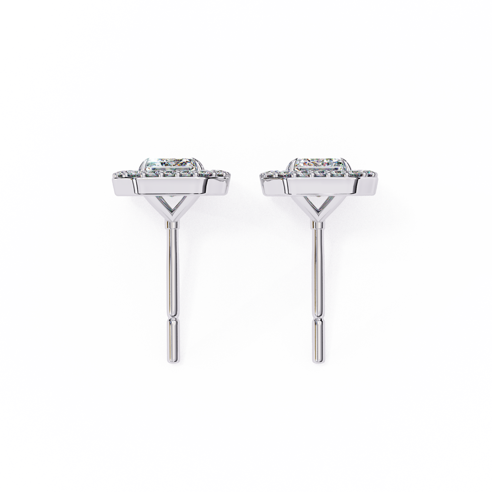 Cara Diamond Solitaire Earrings