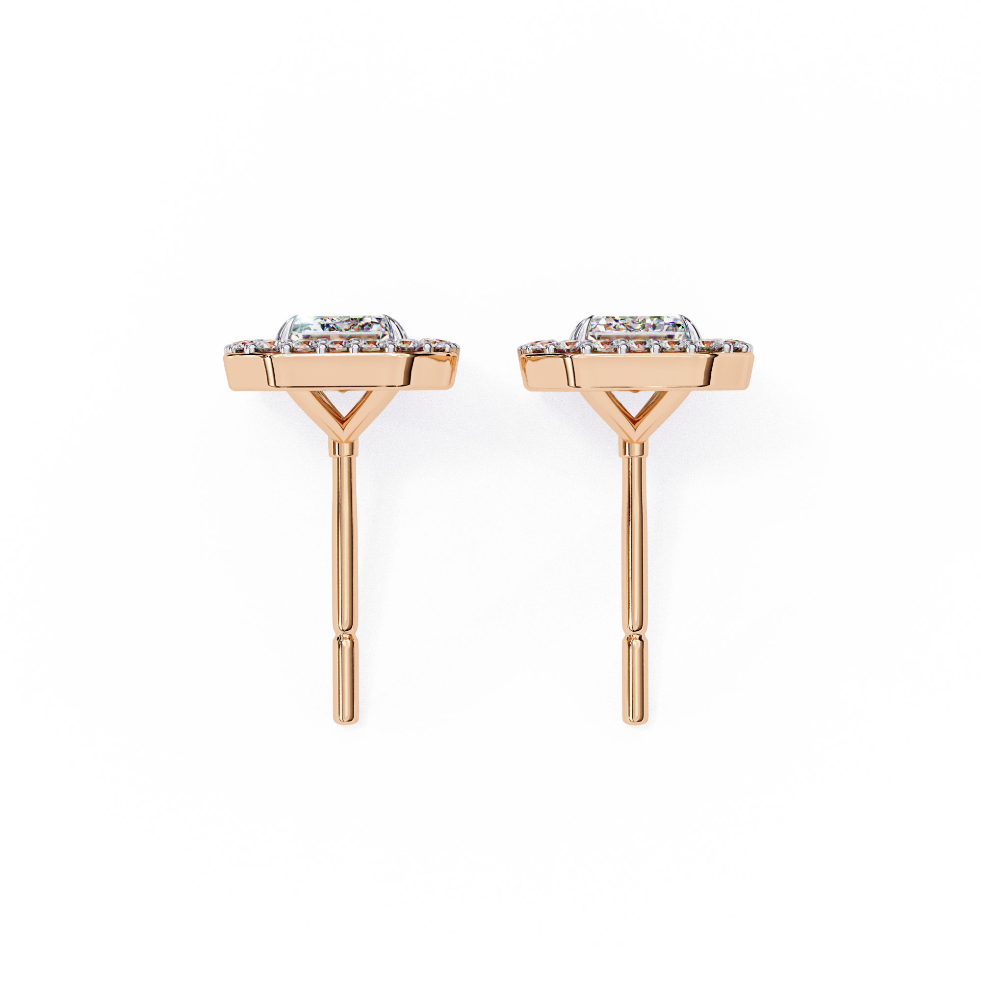 Cara Diamond Solitaire Earrings
