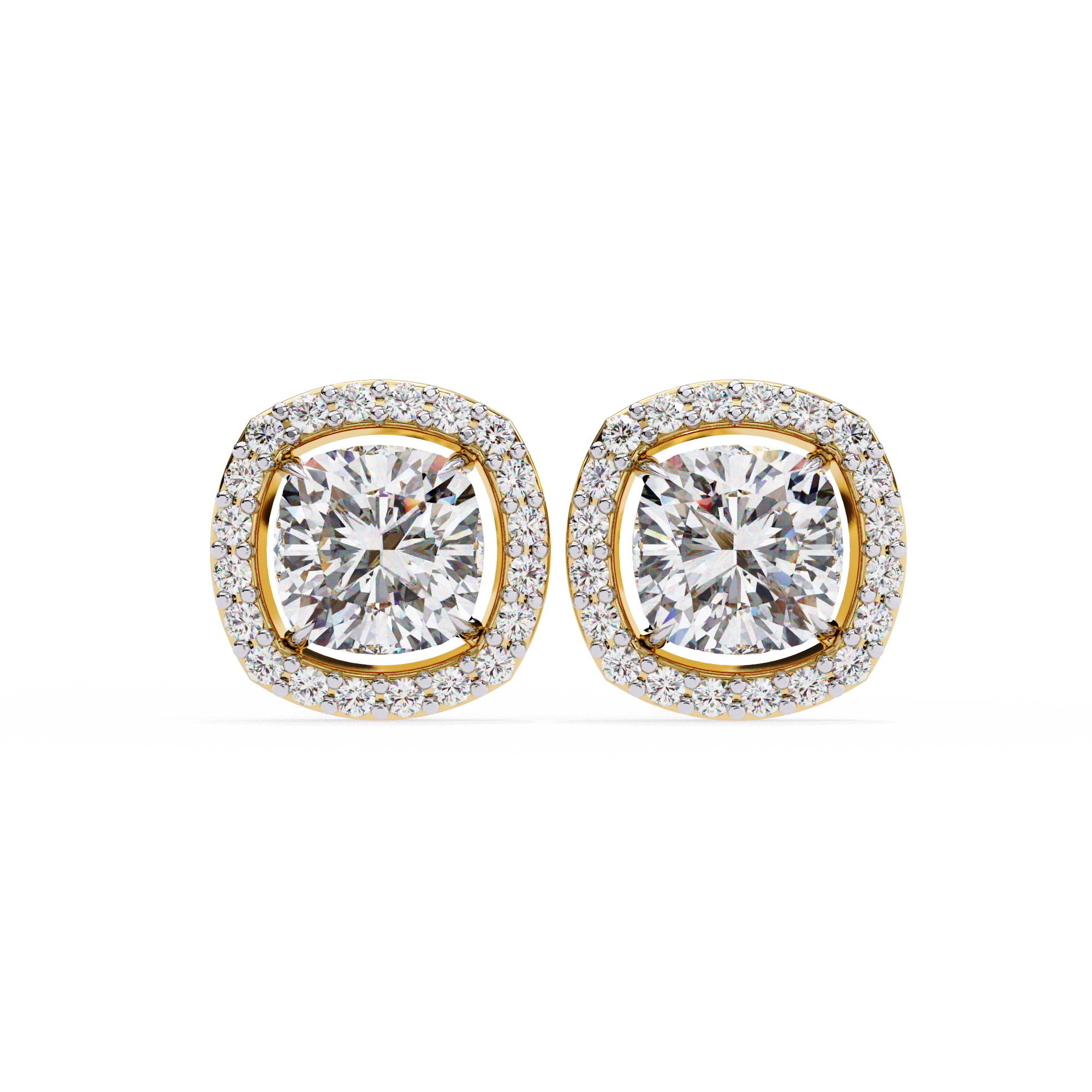 Leah Diamond Solitaire Earrings