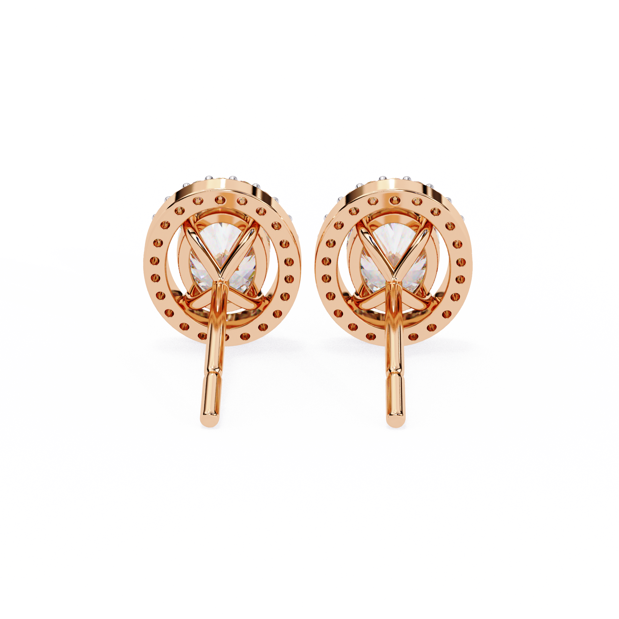 Irene Diamond Solitaire Earrings