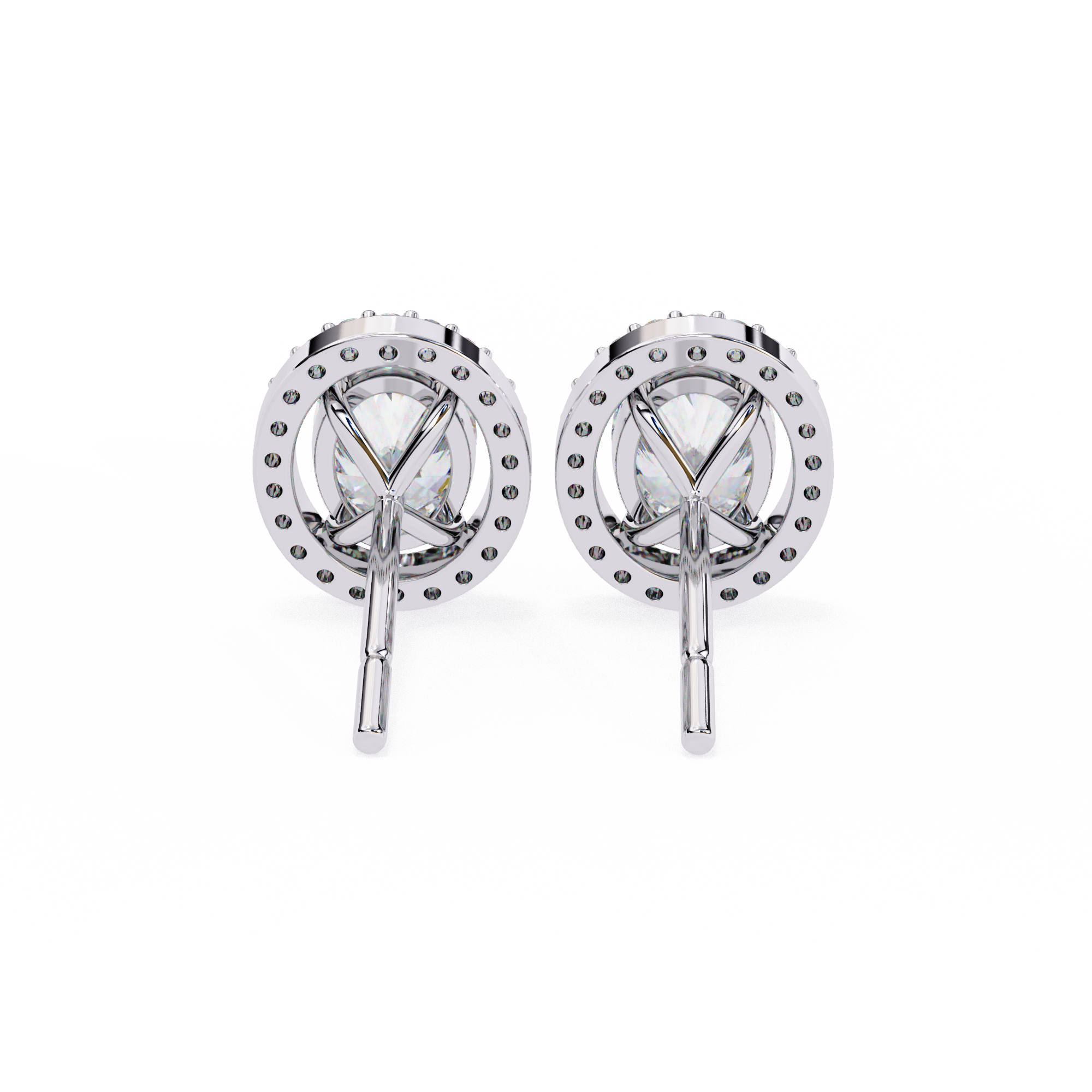 Irene Diamond Solitaire Earrings
