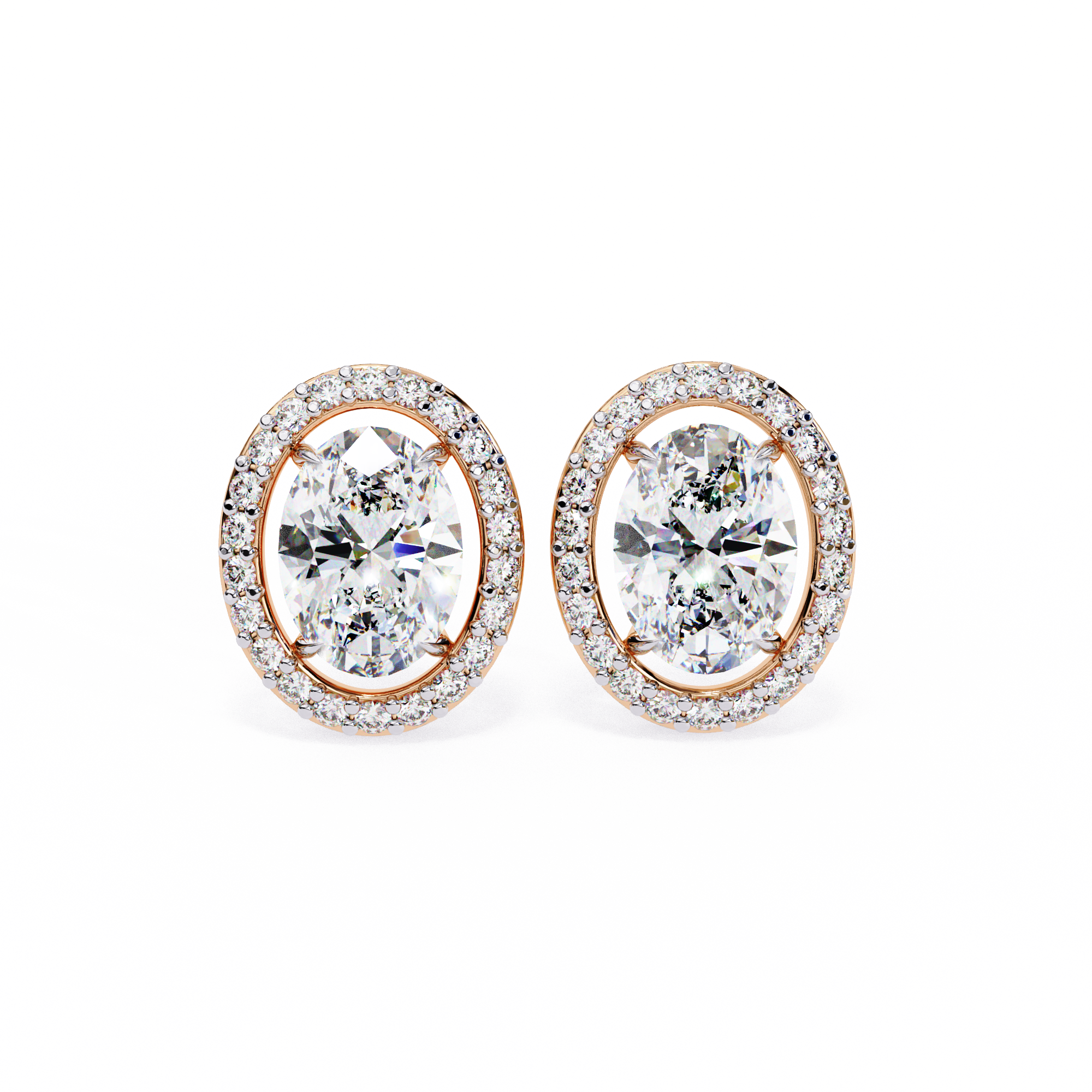 Irene Diamond Solitaire Earrings