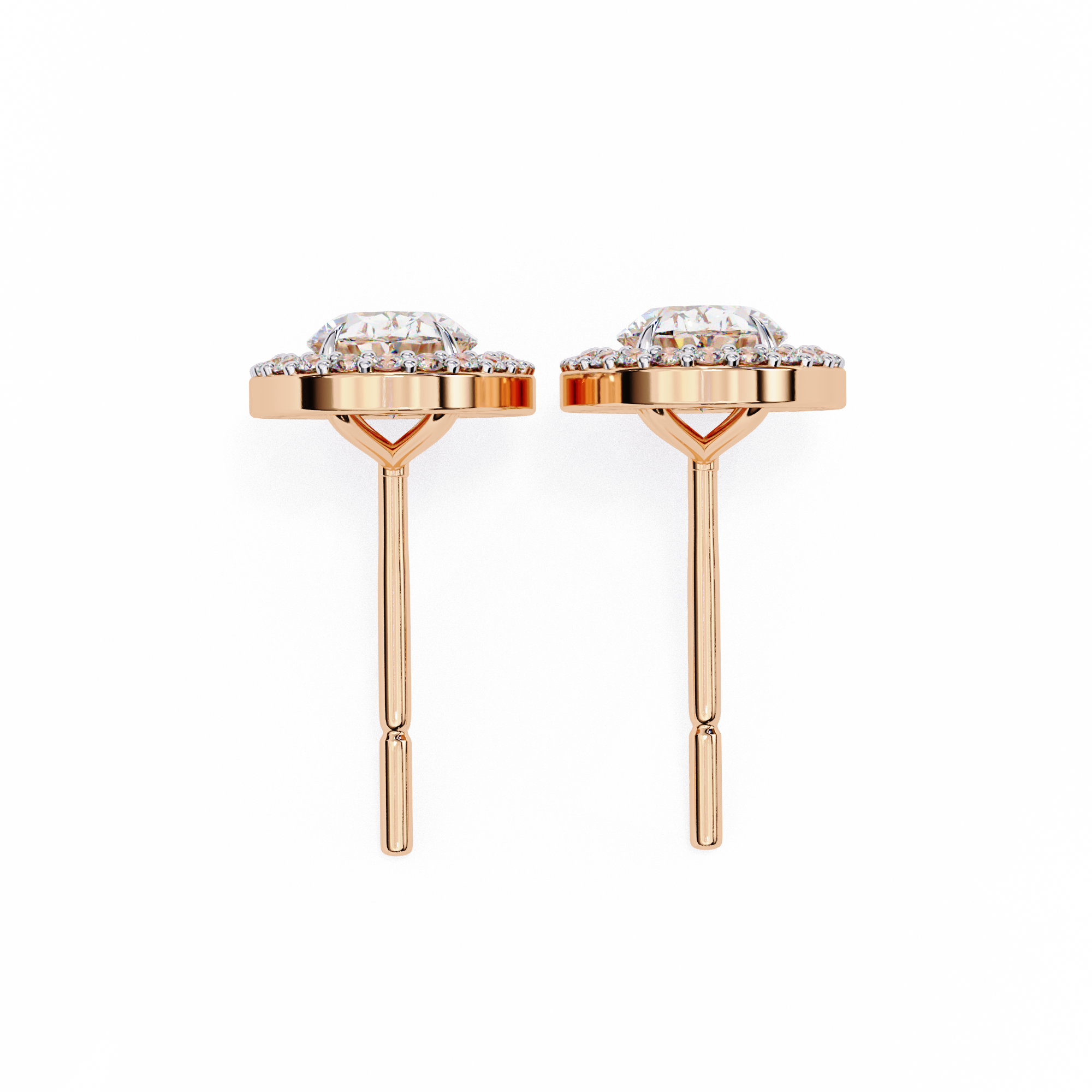 Irene Diamond Solitaire Earrings