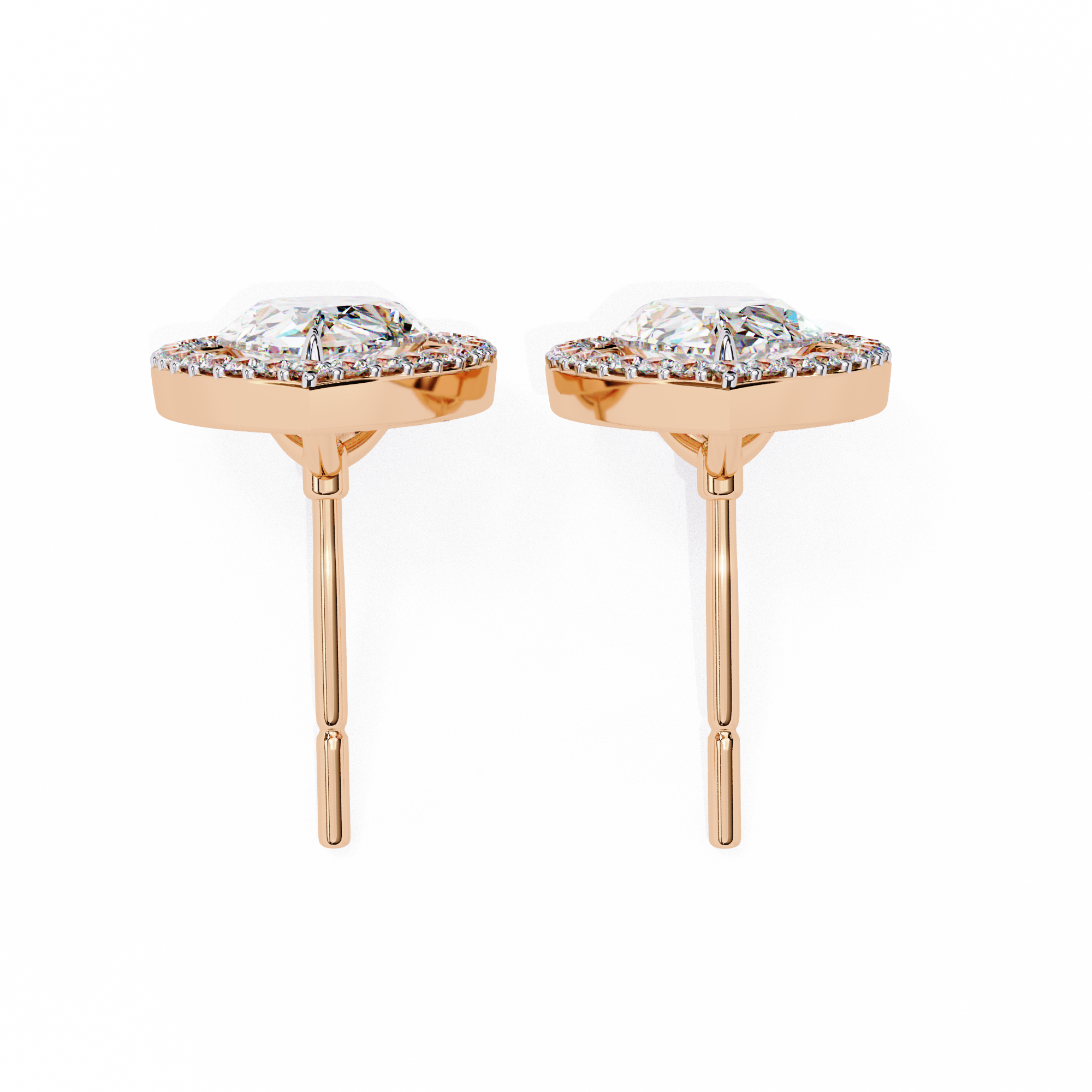 Siena Diamond Solitaire Earrings