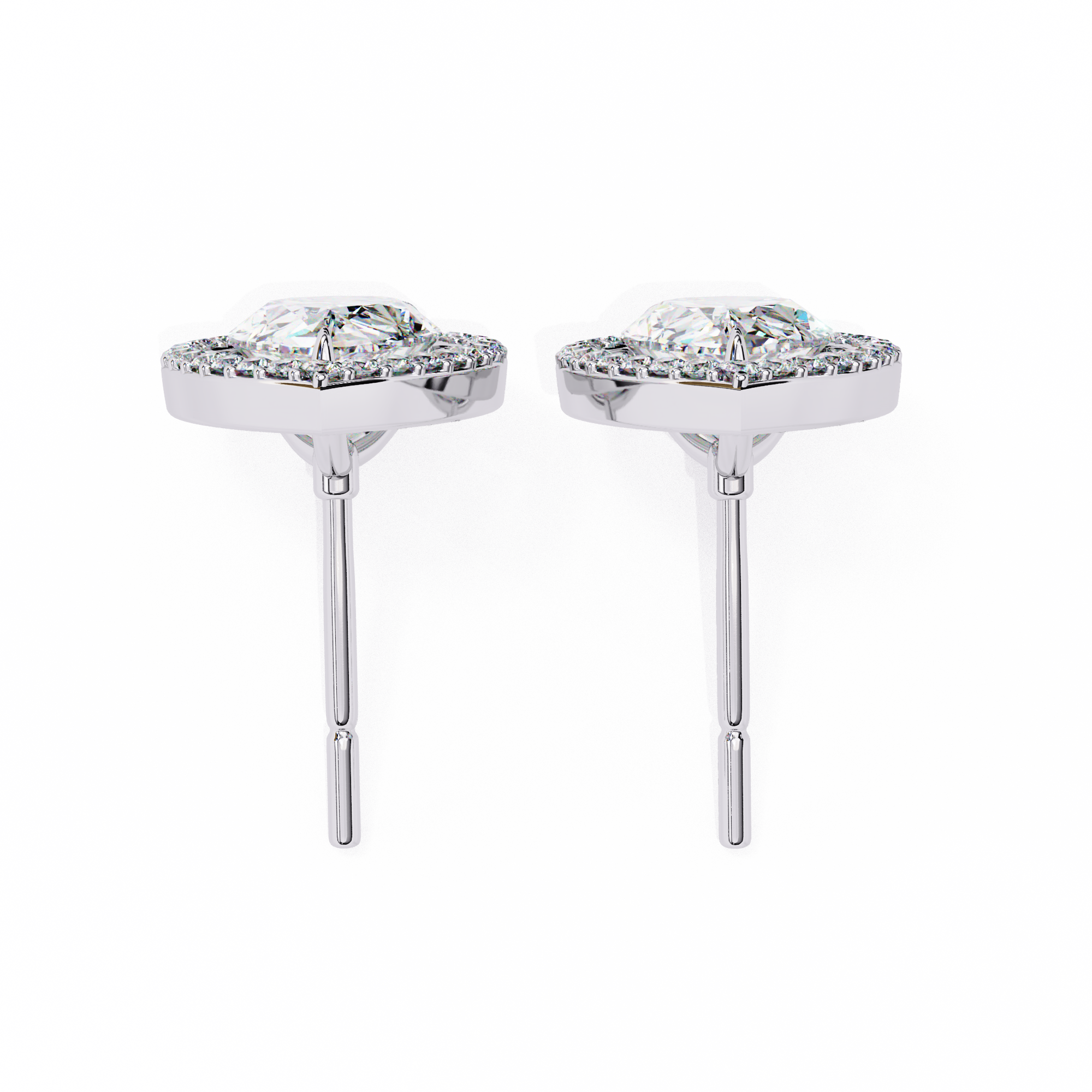 Siena Diamond Solitaire Earrings