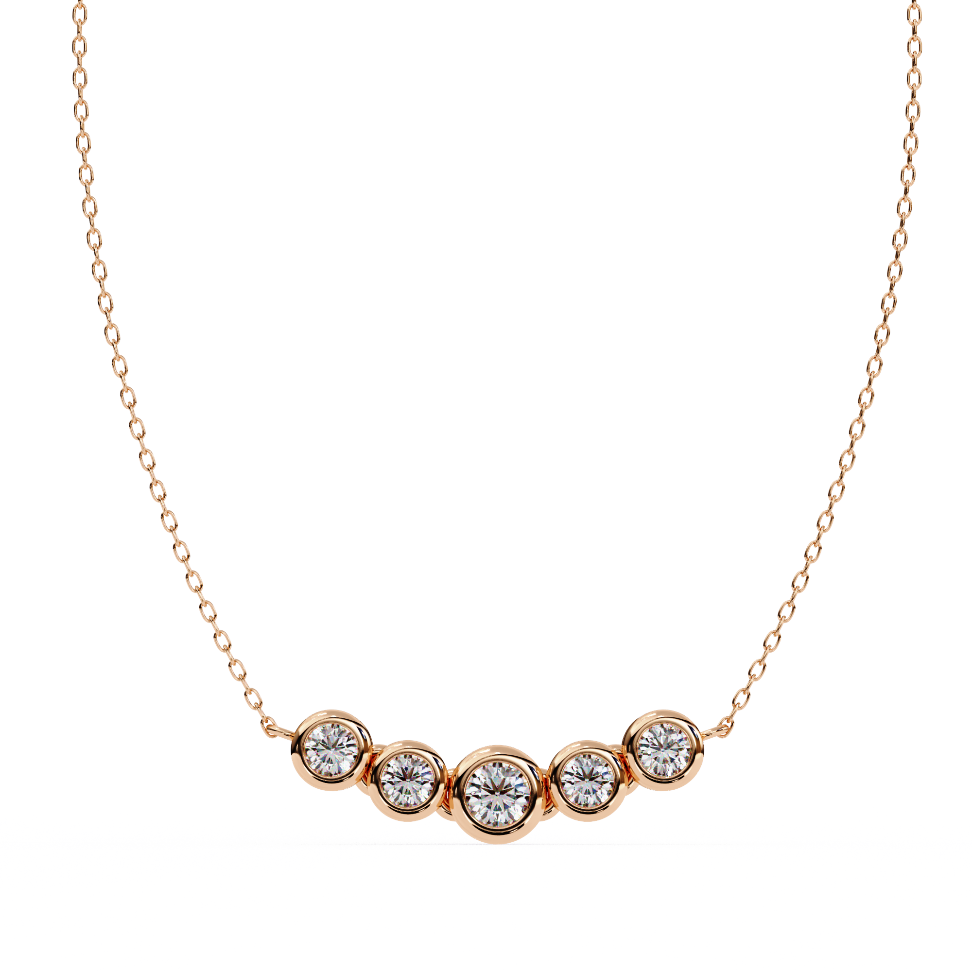 Cordelia Diamond Solitaire Pendant