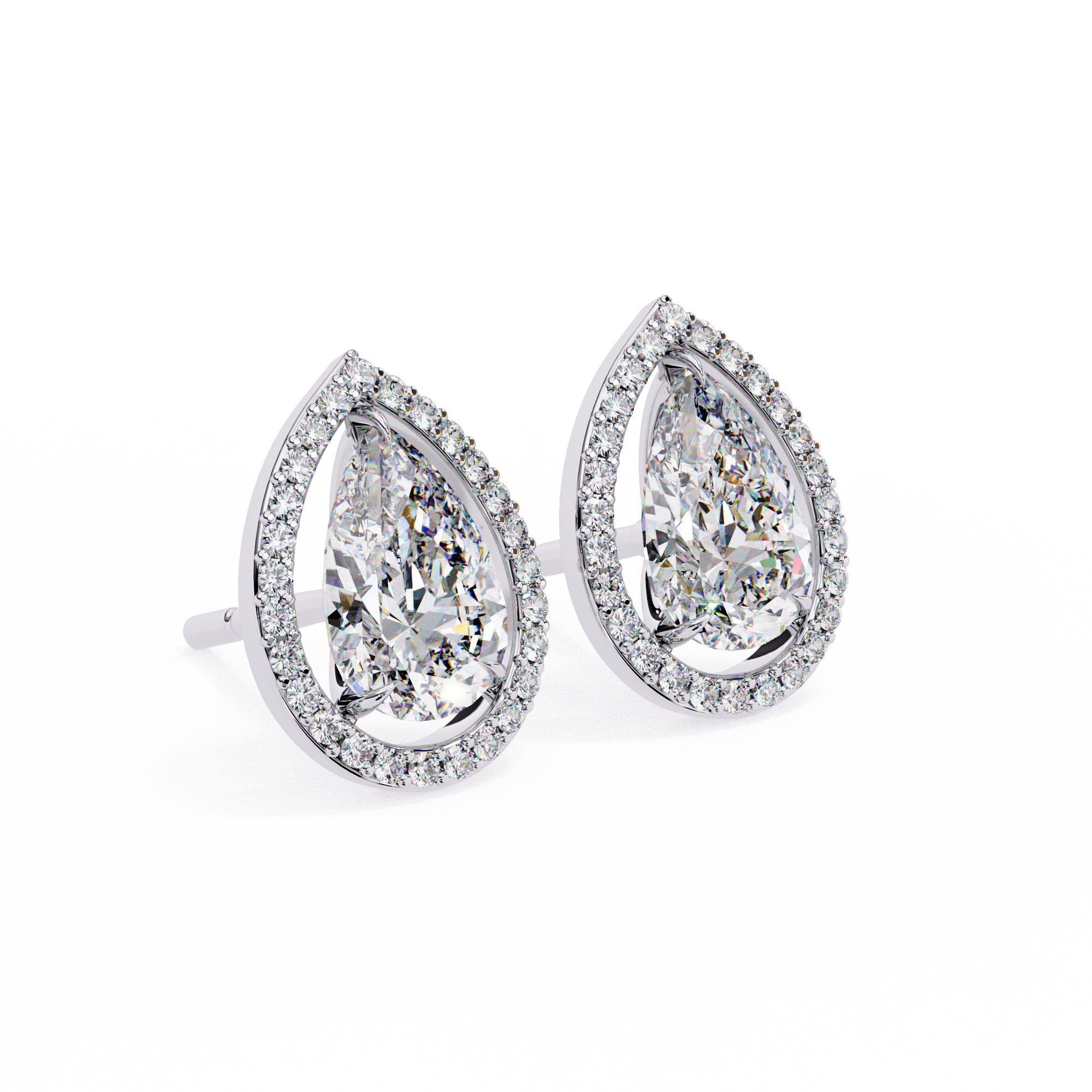 Siena Diamond Solitaire Earrings