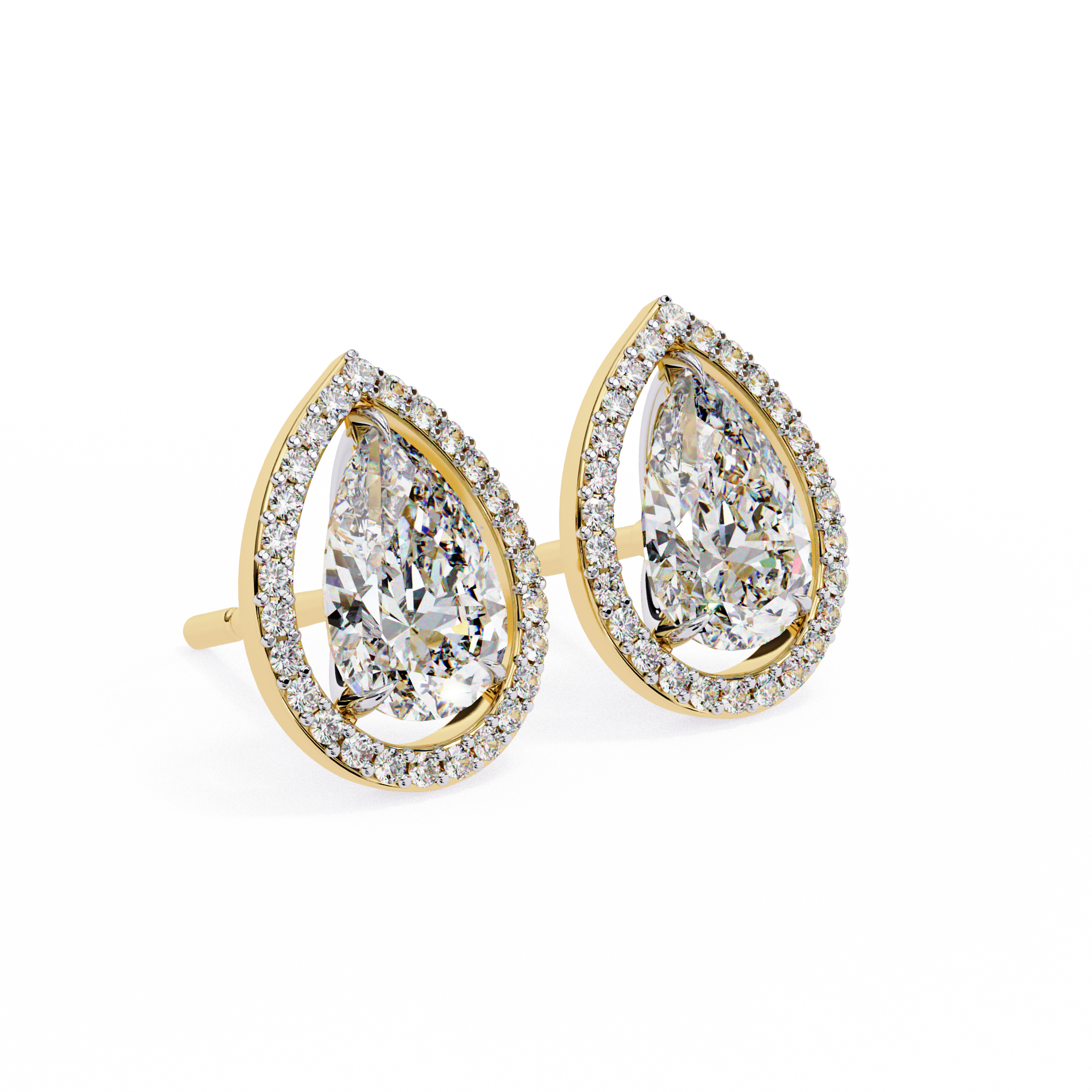 Siena Diamond Solitaire Earrings