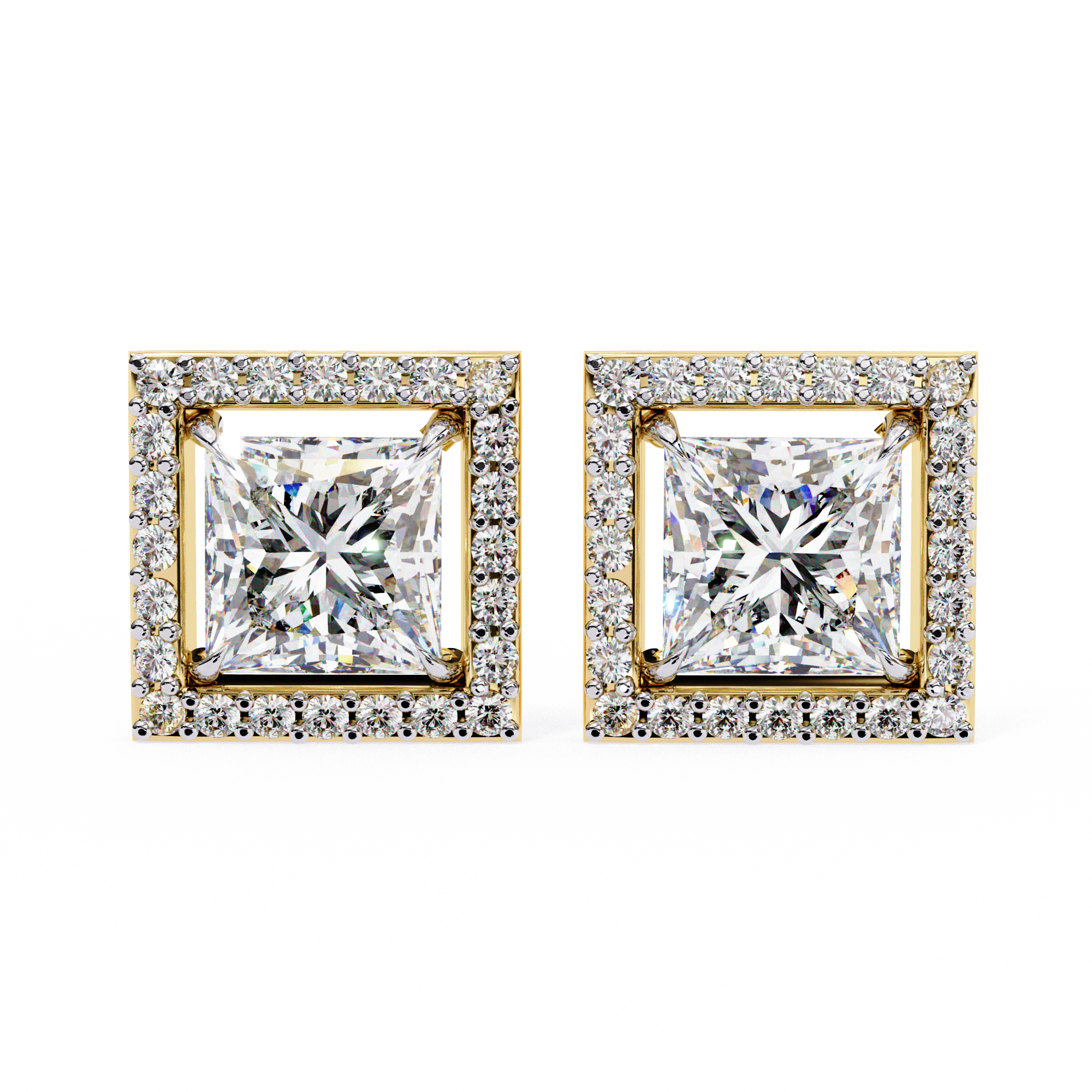 Anastasia Diamond Solitaire Earrings
