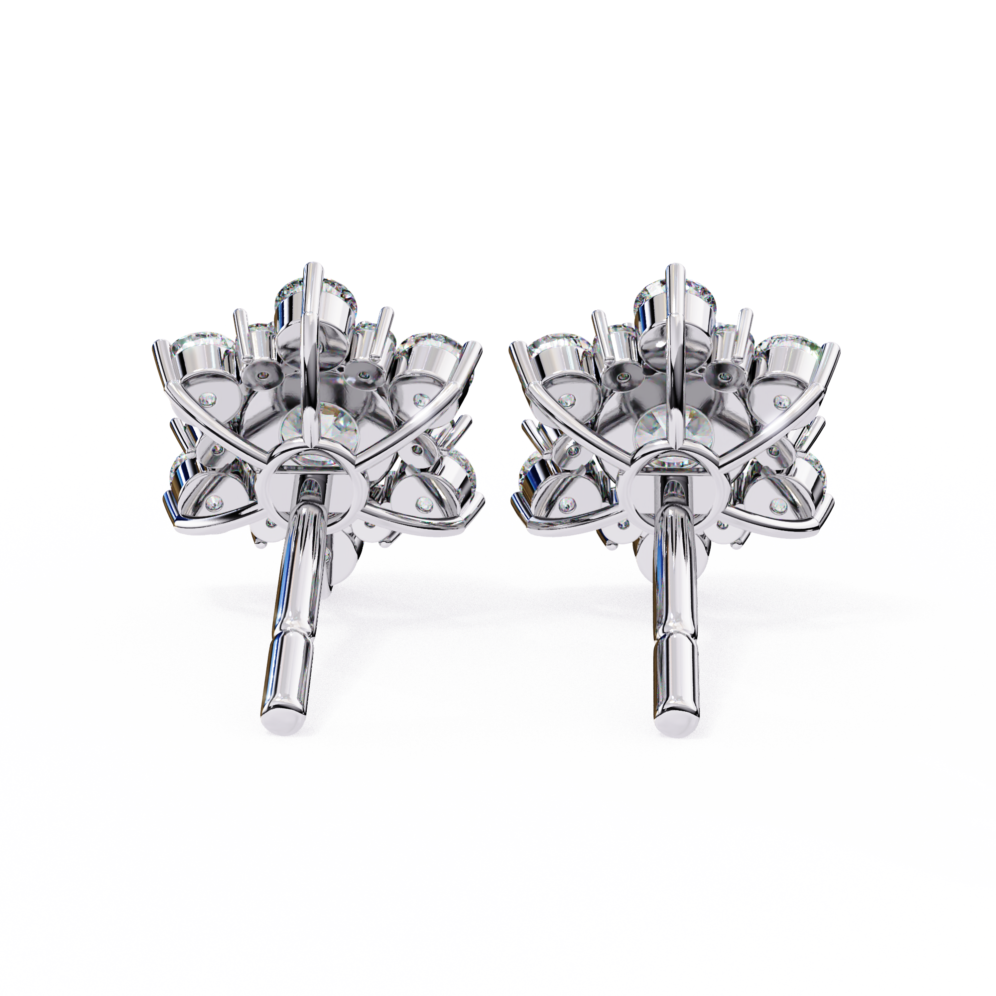 Primrose Diamond Solitaire Earrings