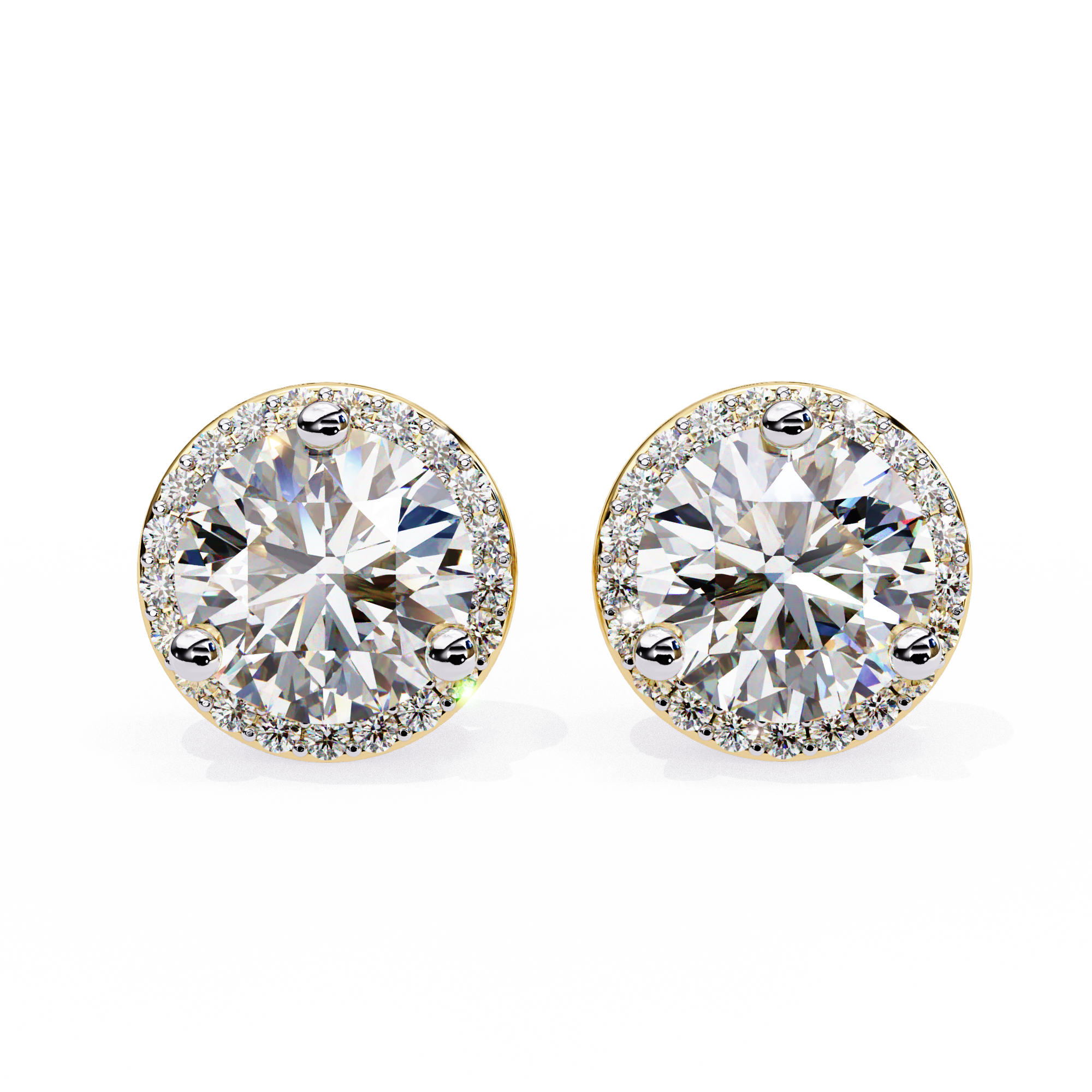 Poppy Diamond Solitaire Earrings