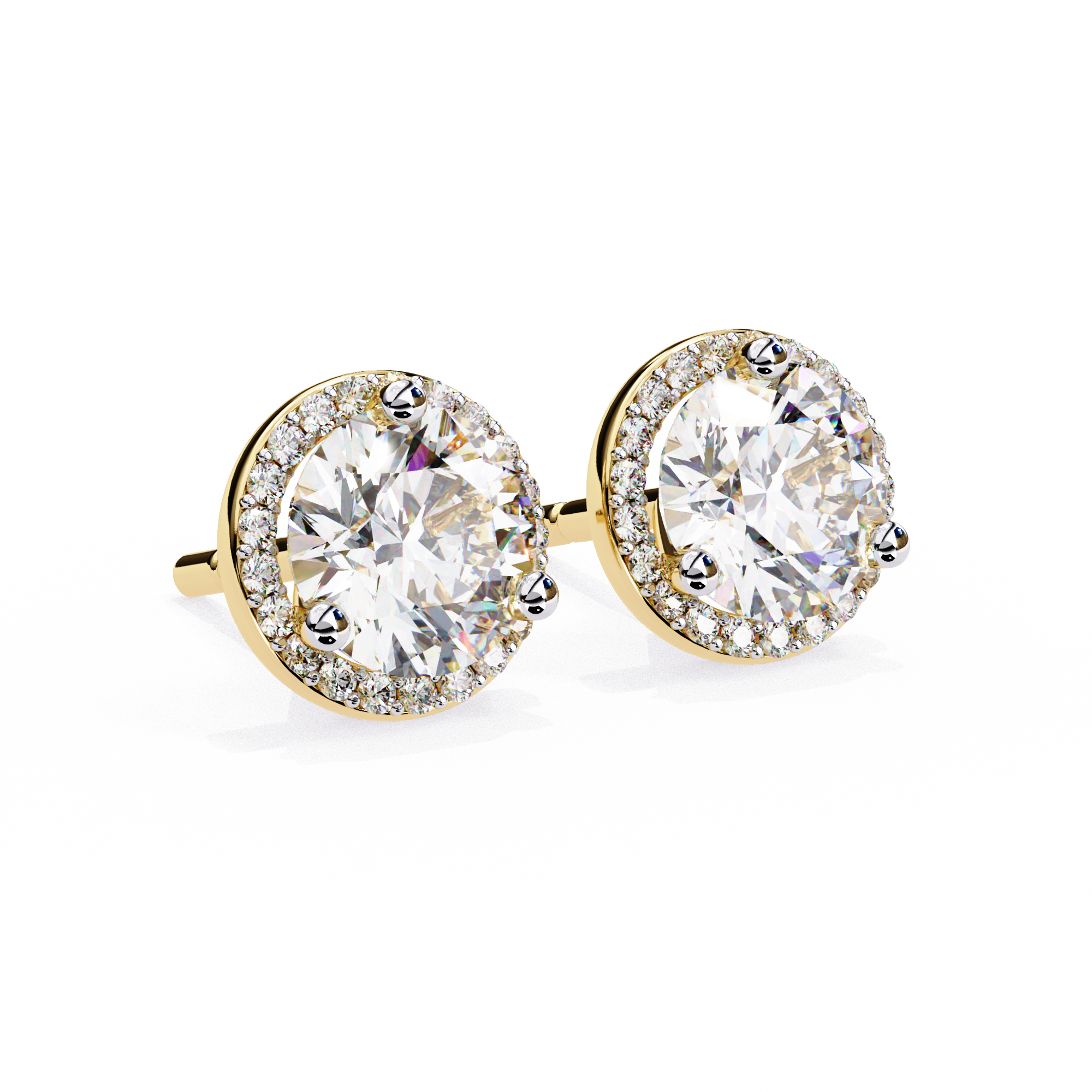 Poppy Diamond Solitaire Earrings
