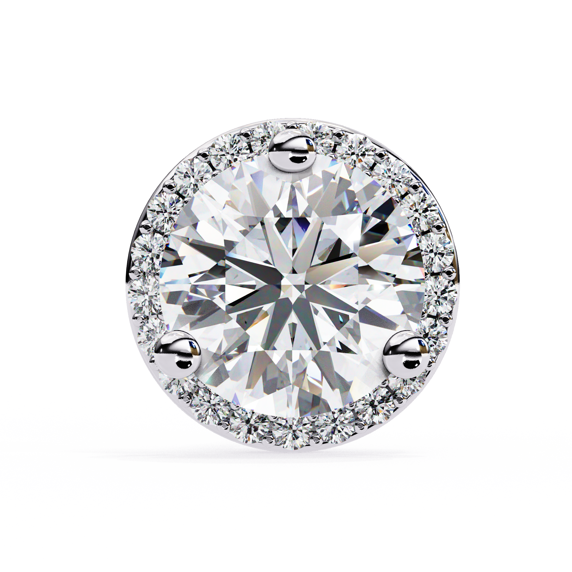 Poppy Diamond Solitaire Earrings