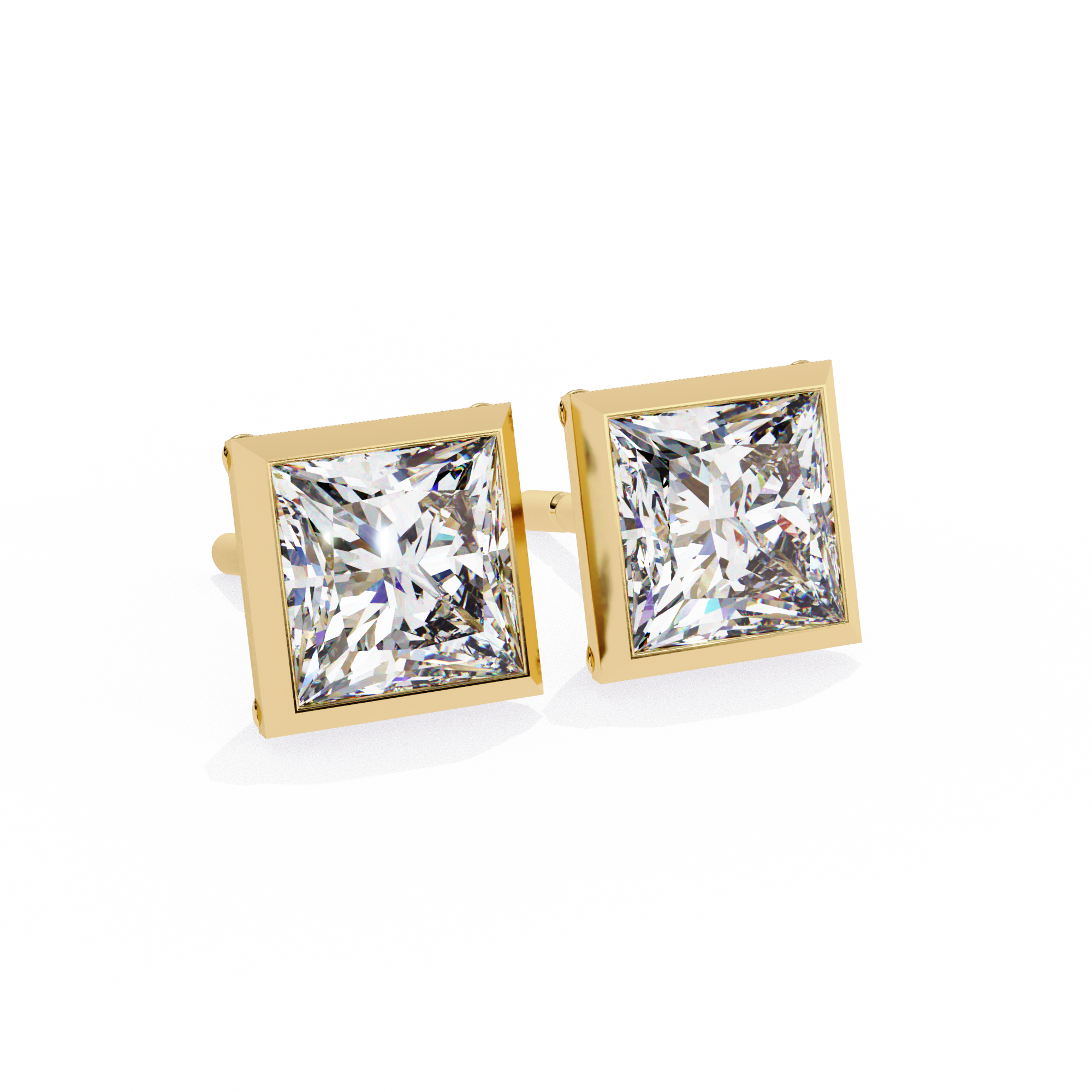 Hailey Diamond Solitaire Earrings