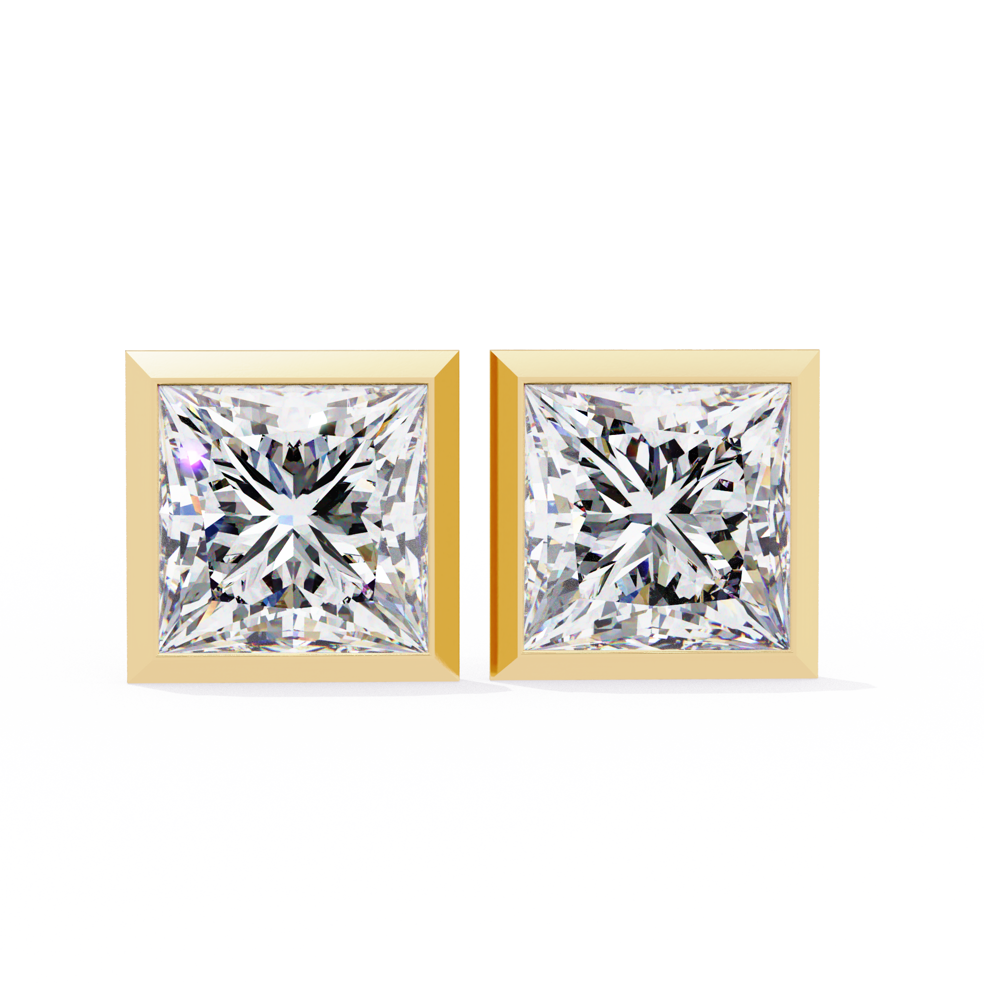 Hailey Diamond Solitaire Earrings
