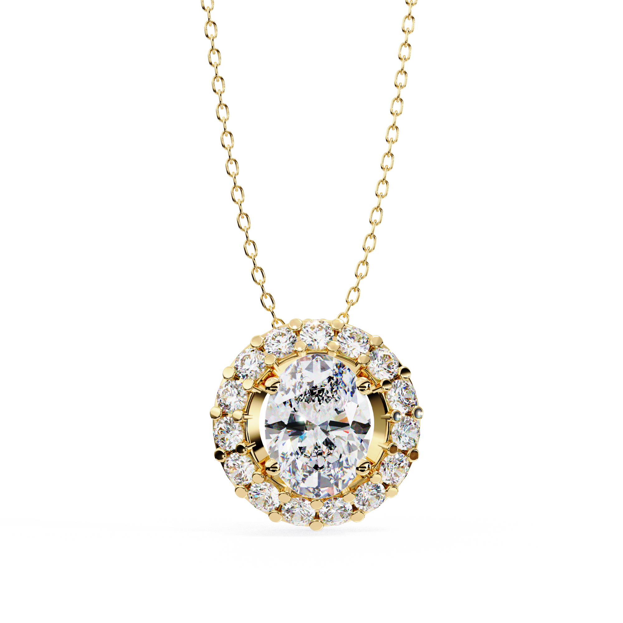Claire Diamond Solitaire Pendant
