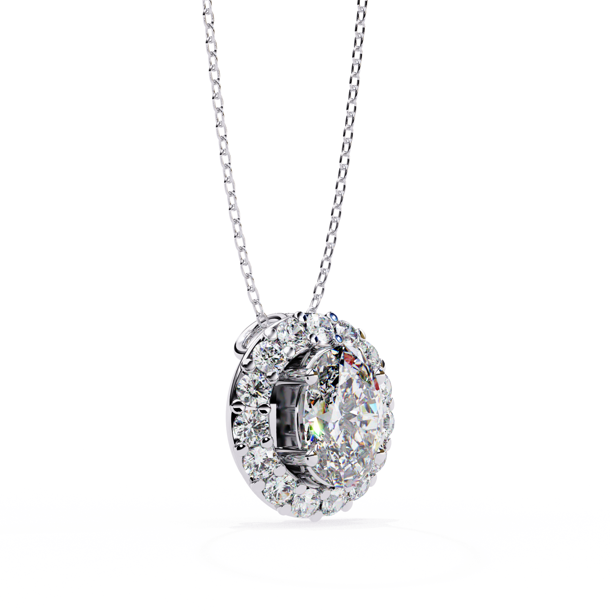 Claire Diamond Solitaire Pendant
