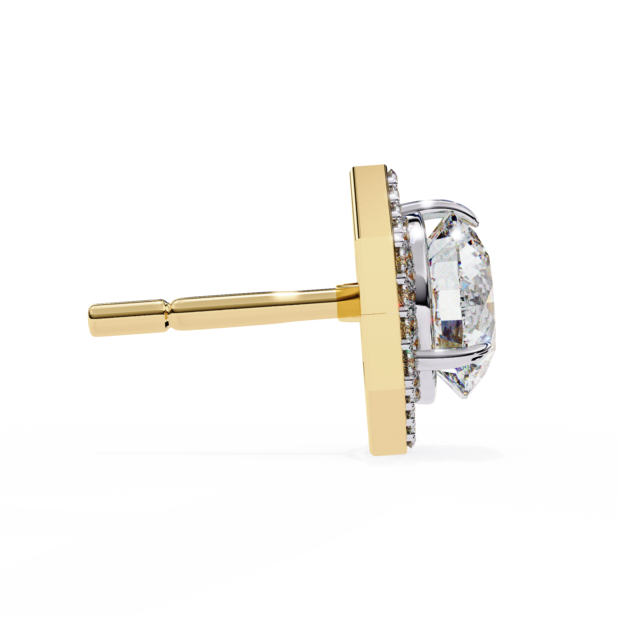 Daisy Diamond Solitaire Earrings