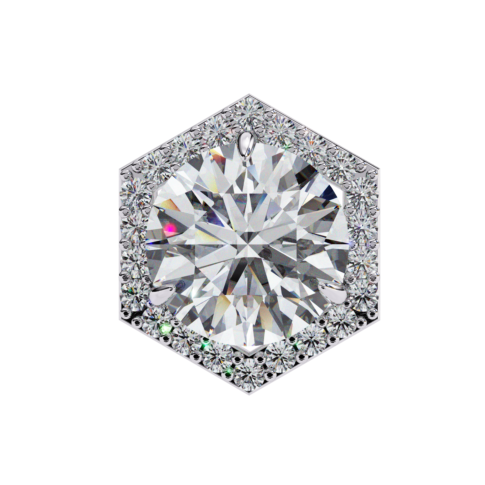Daisy Diamond Solitaire Earrings