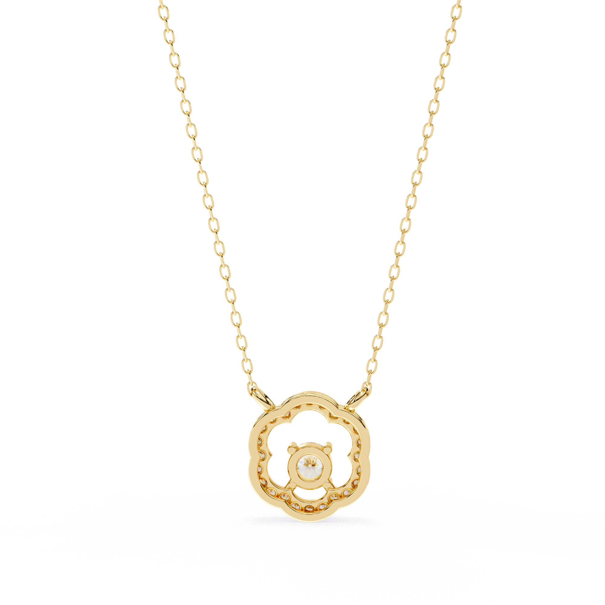 Cecelia Diamond Solitaire Pendant